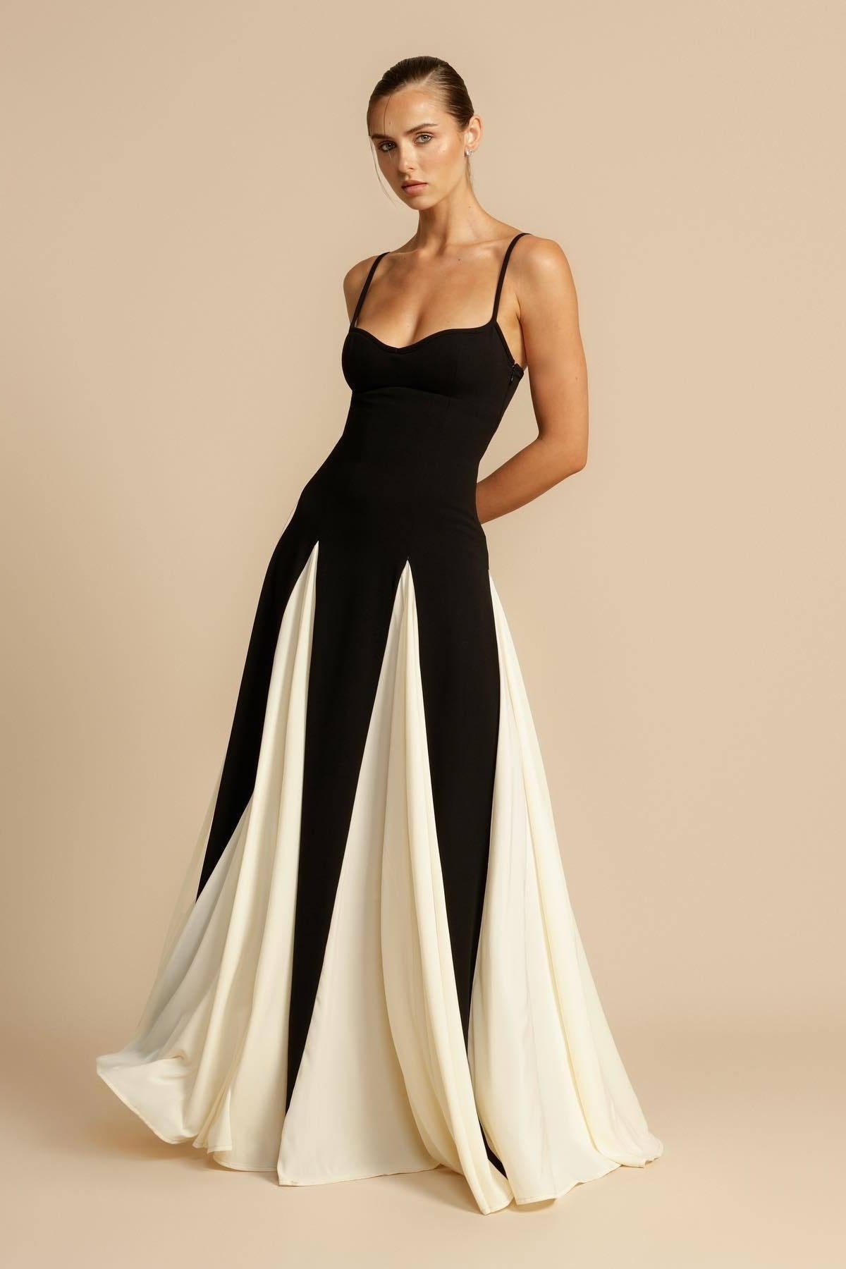 Swing Colorblock Sling Maxi Dress Swing Colorblock Sling Maxi Dress