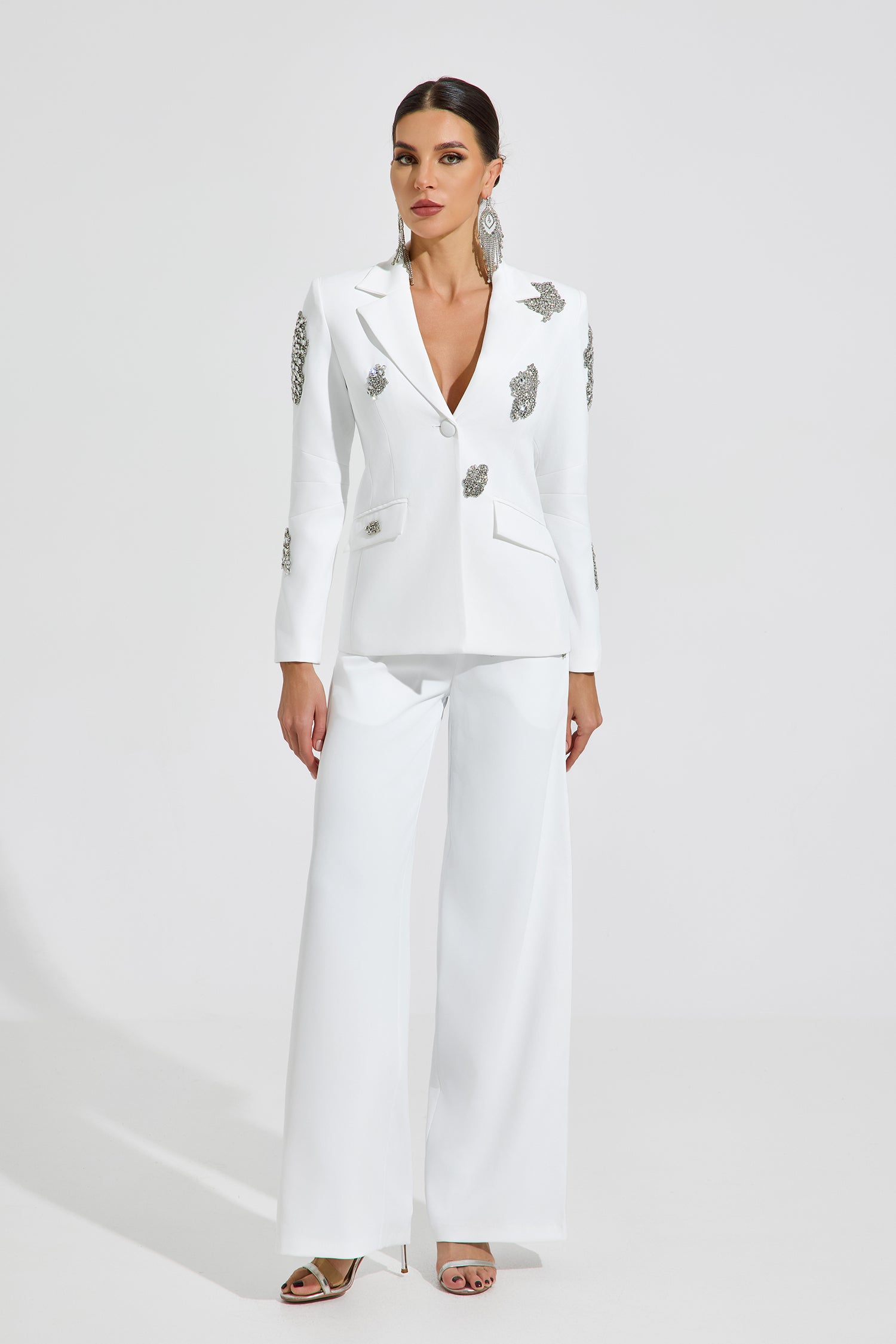 Dorinda Crystal Elegance Suit Set