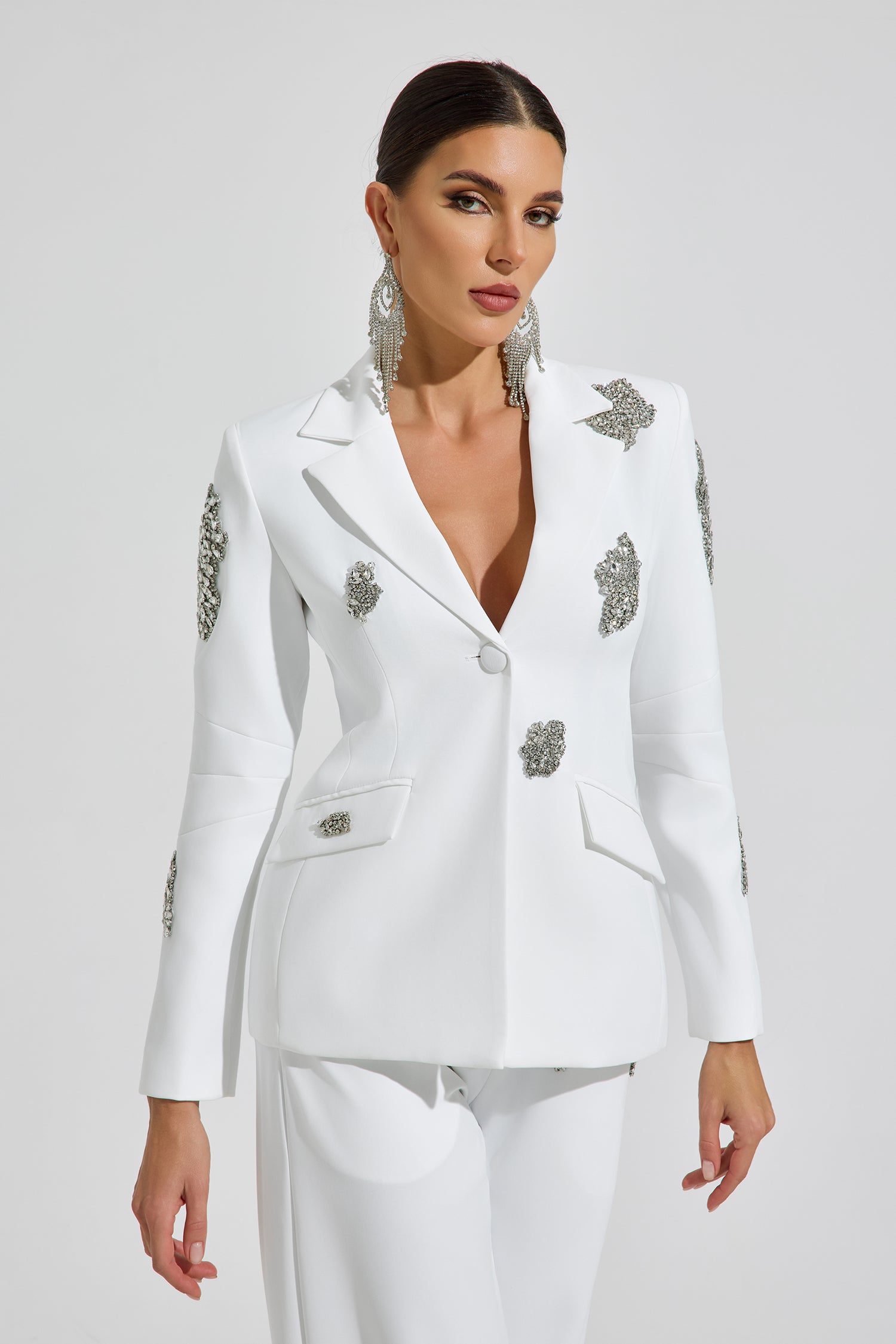 Dorinda Crystal Elegance Suit Set