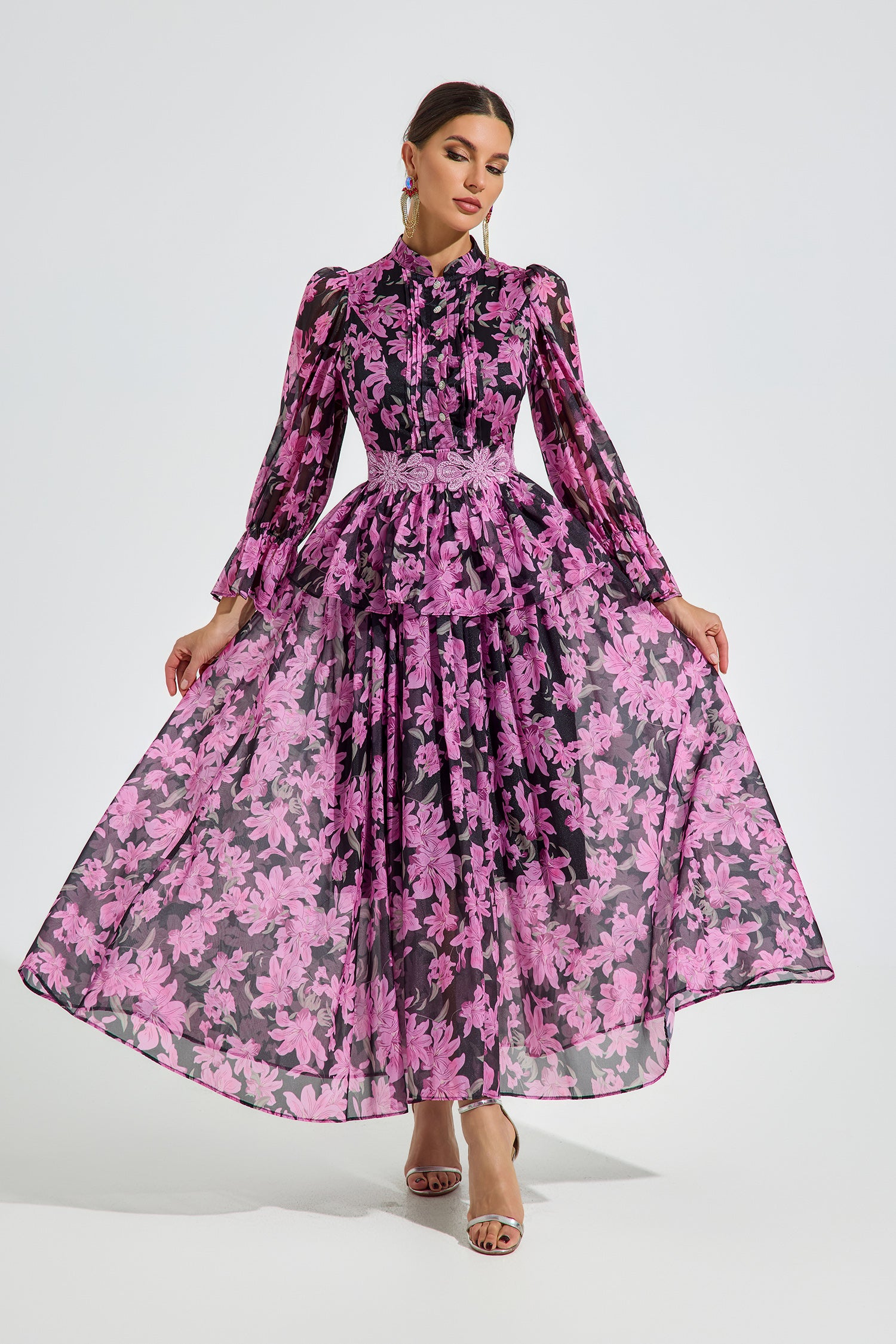 Corbett Midnight Bloom Maxi Dress