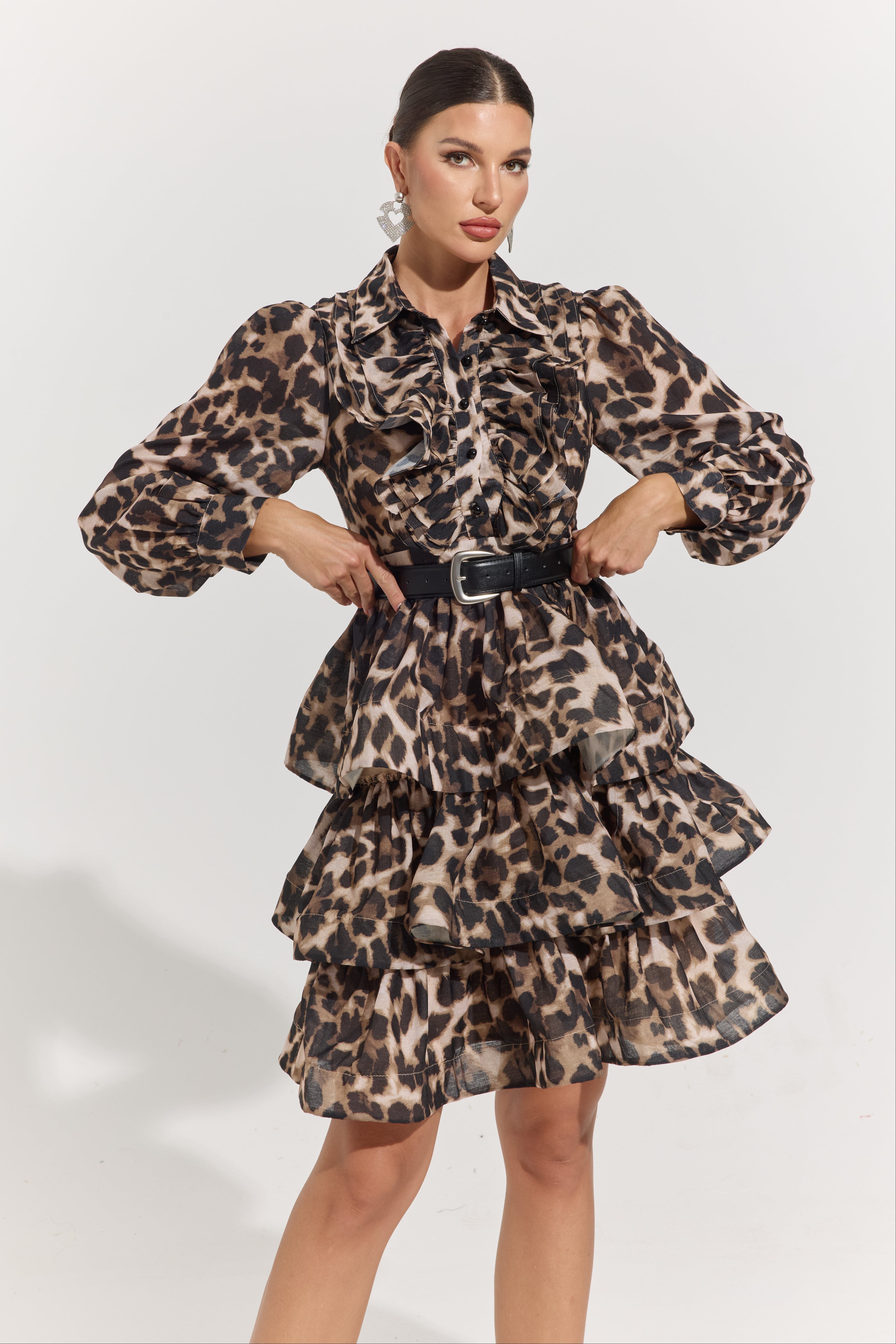Avenly Ruffle Mini Dress