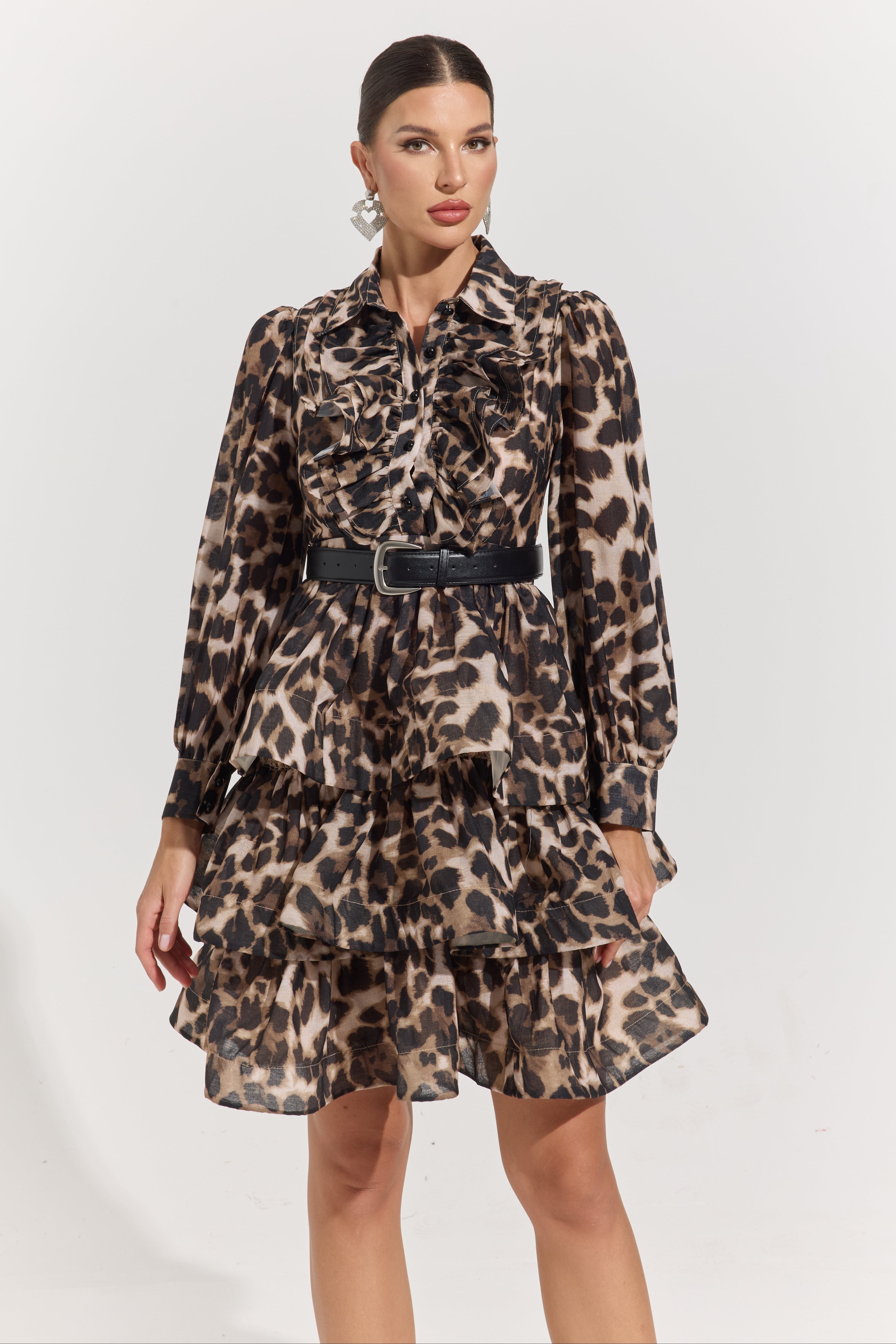Avenly Ruffle Mini Dress
