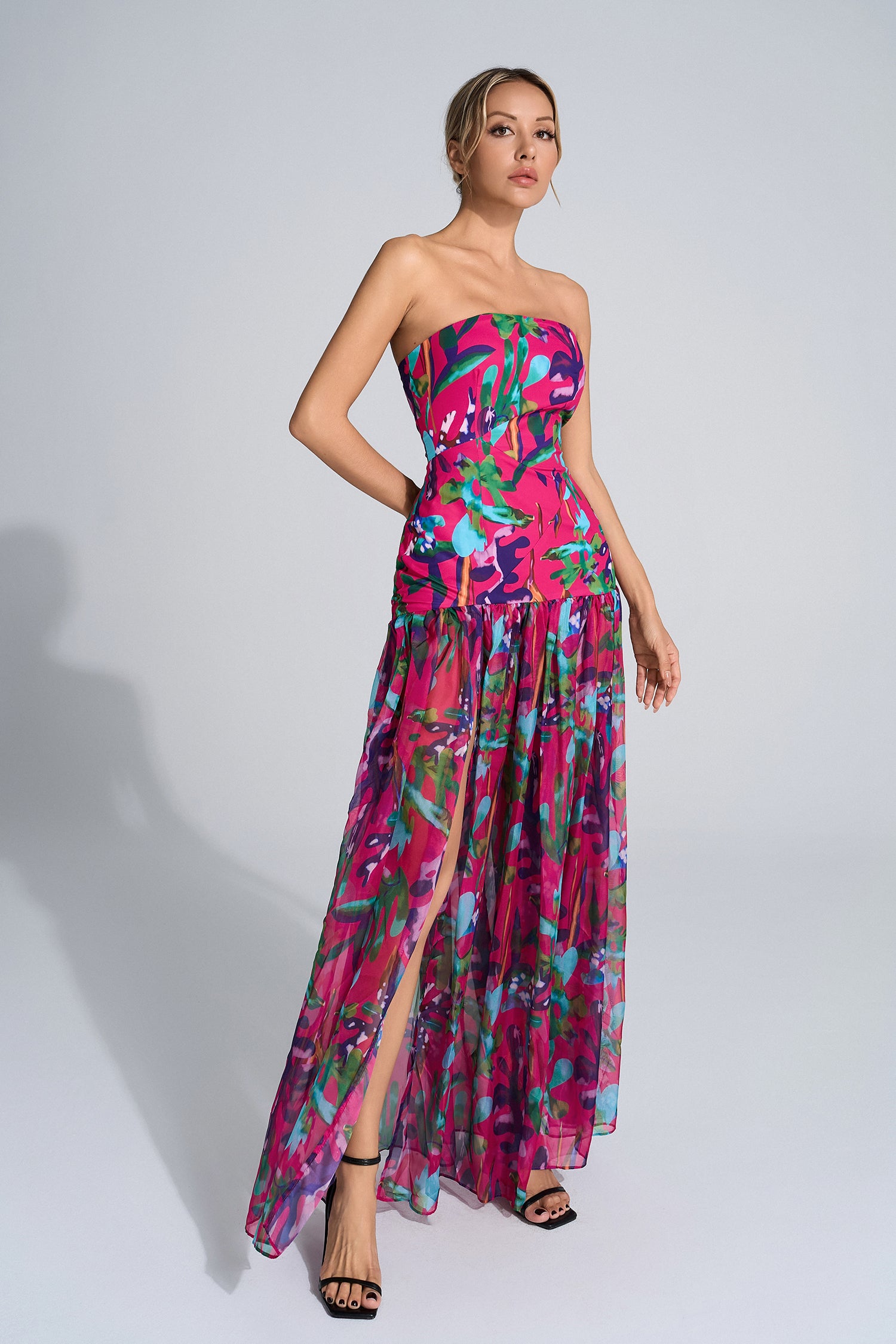 Toynbee Floral Maxi Dress
