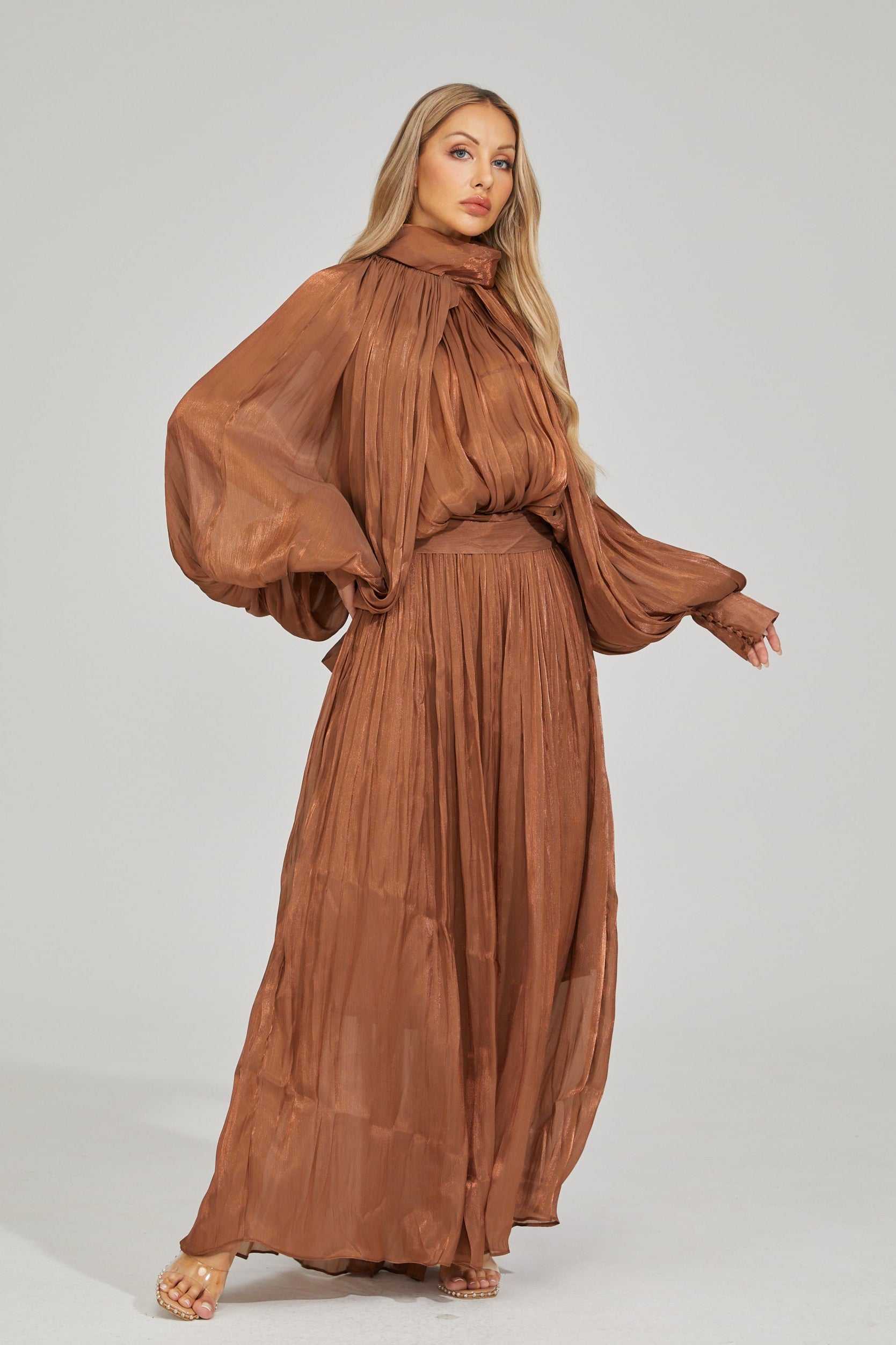 Julissa Golden Hour Flow Maxi Dress