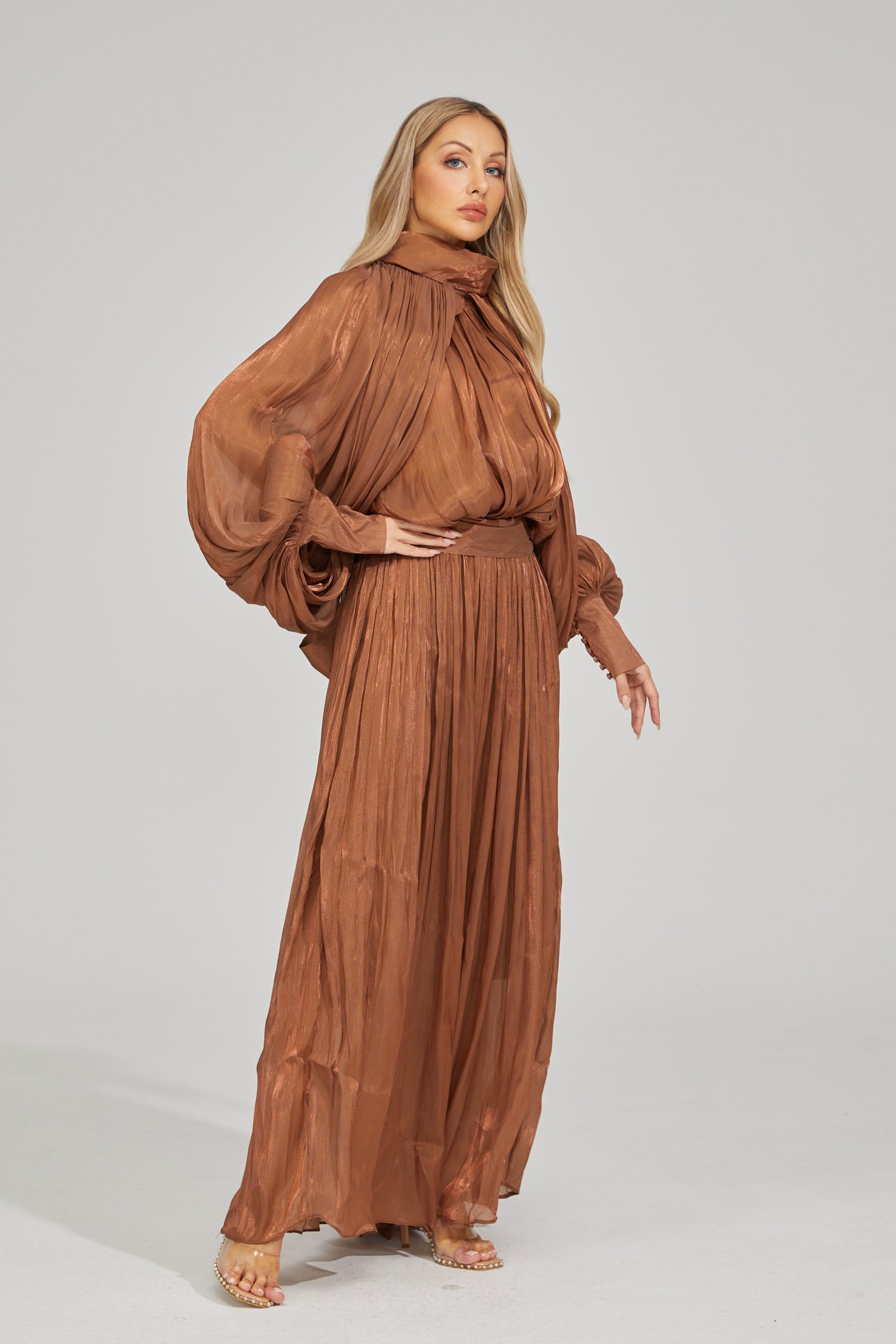 Julissa Golden Hour Flow Maxi Dress