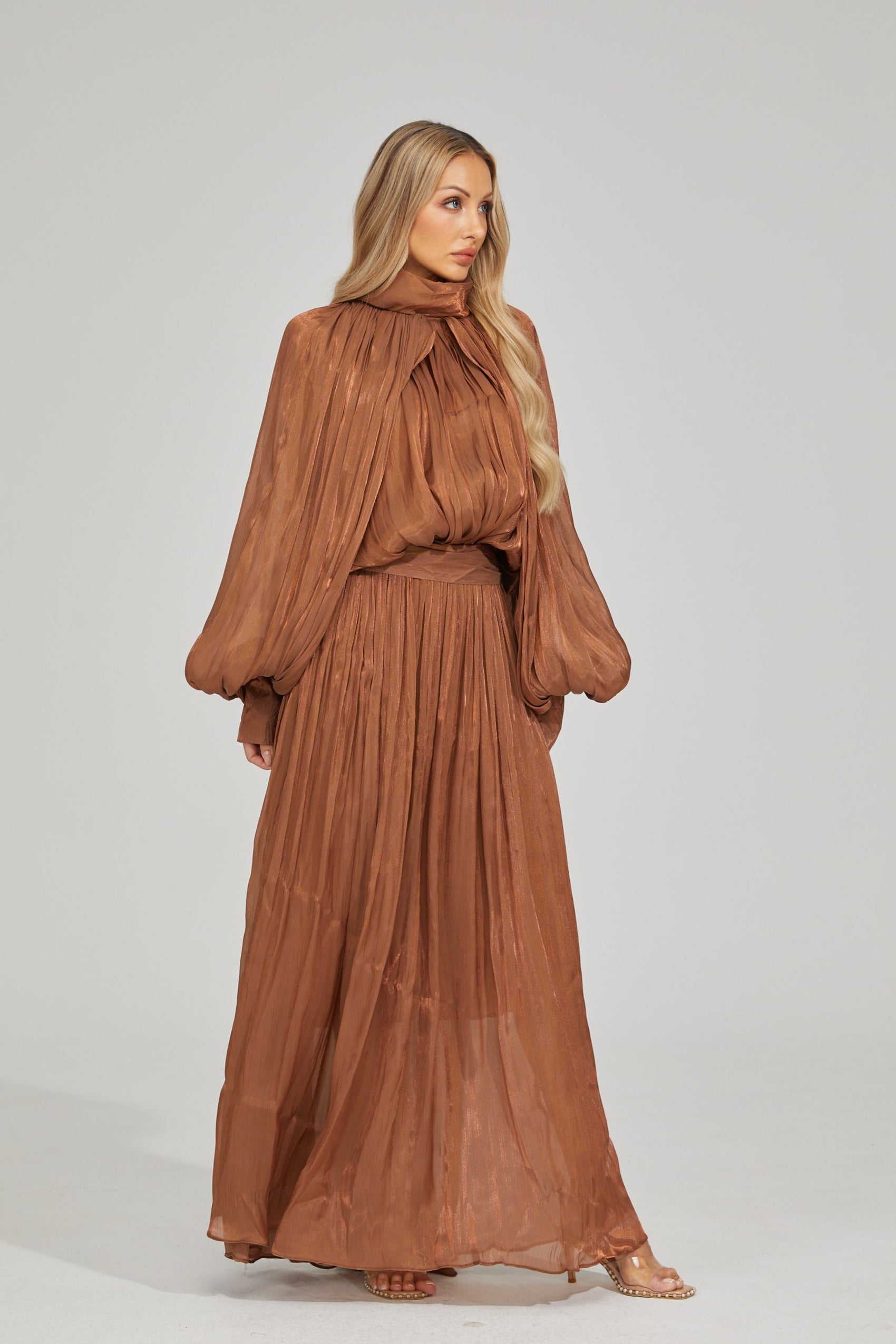 Julissa Golden Hour Flow Maxi Dress