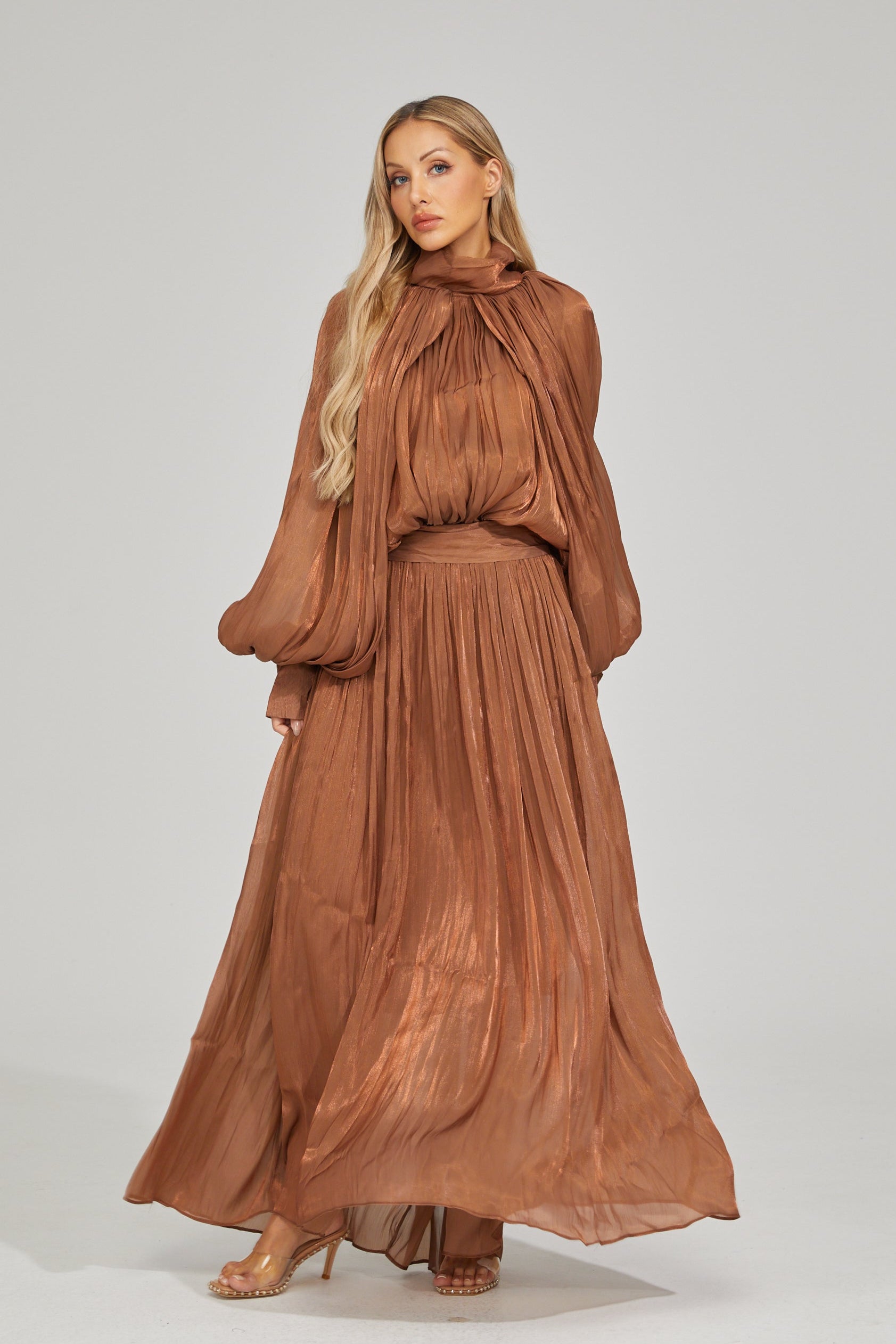 Julissa Golden Hour Flow Maxi Dress