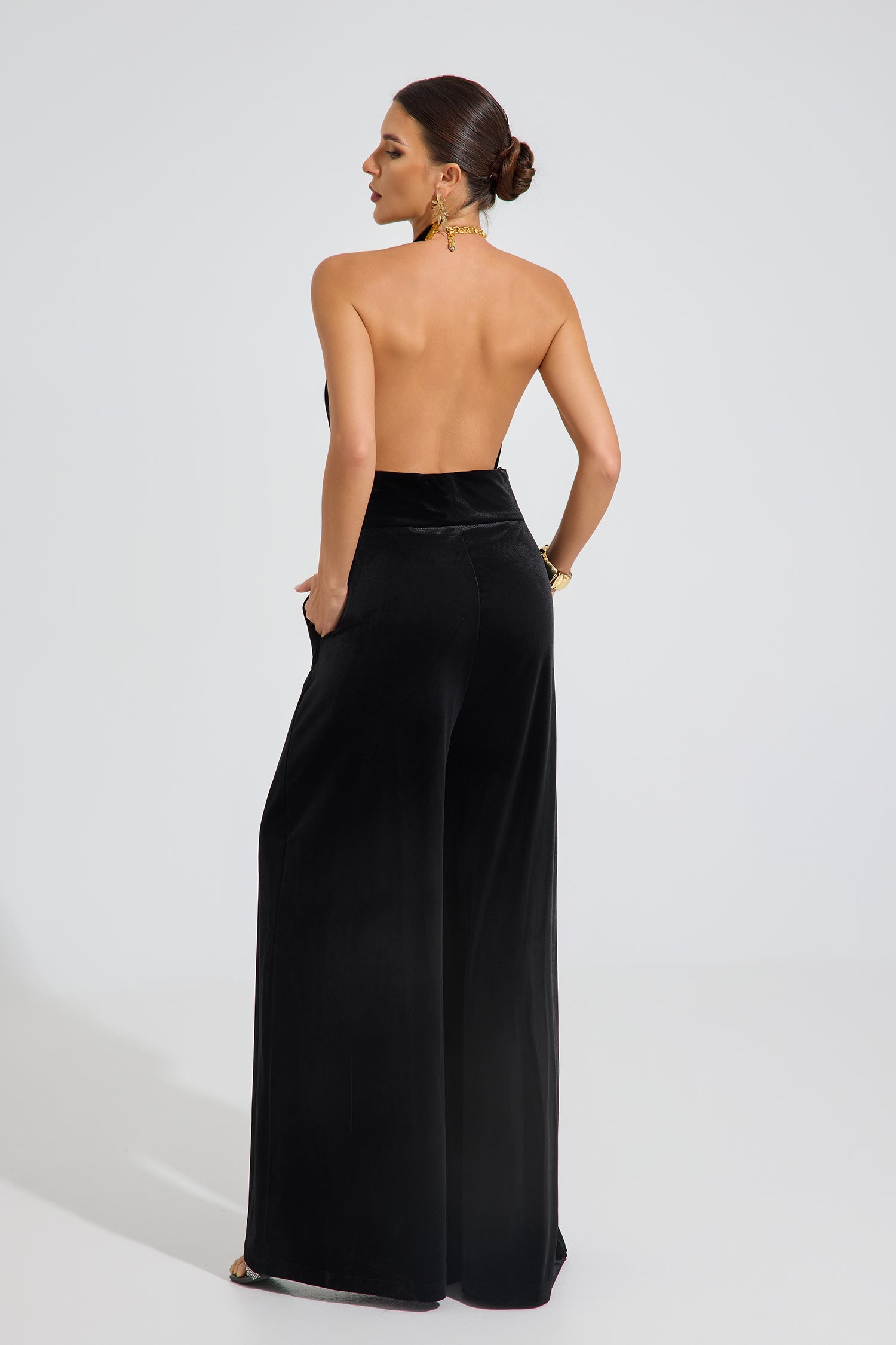 Jocelyn Velvet Majesty Jumpsuit