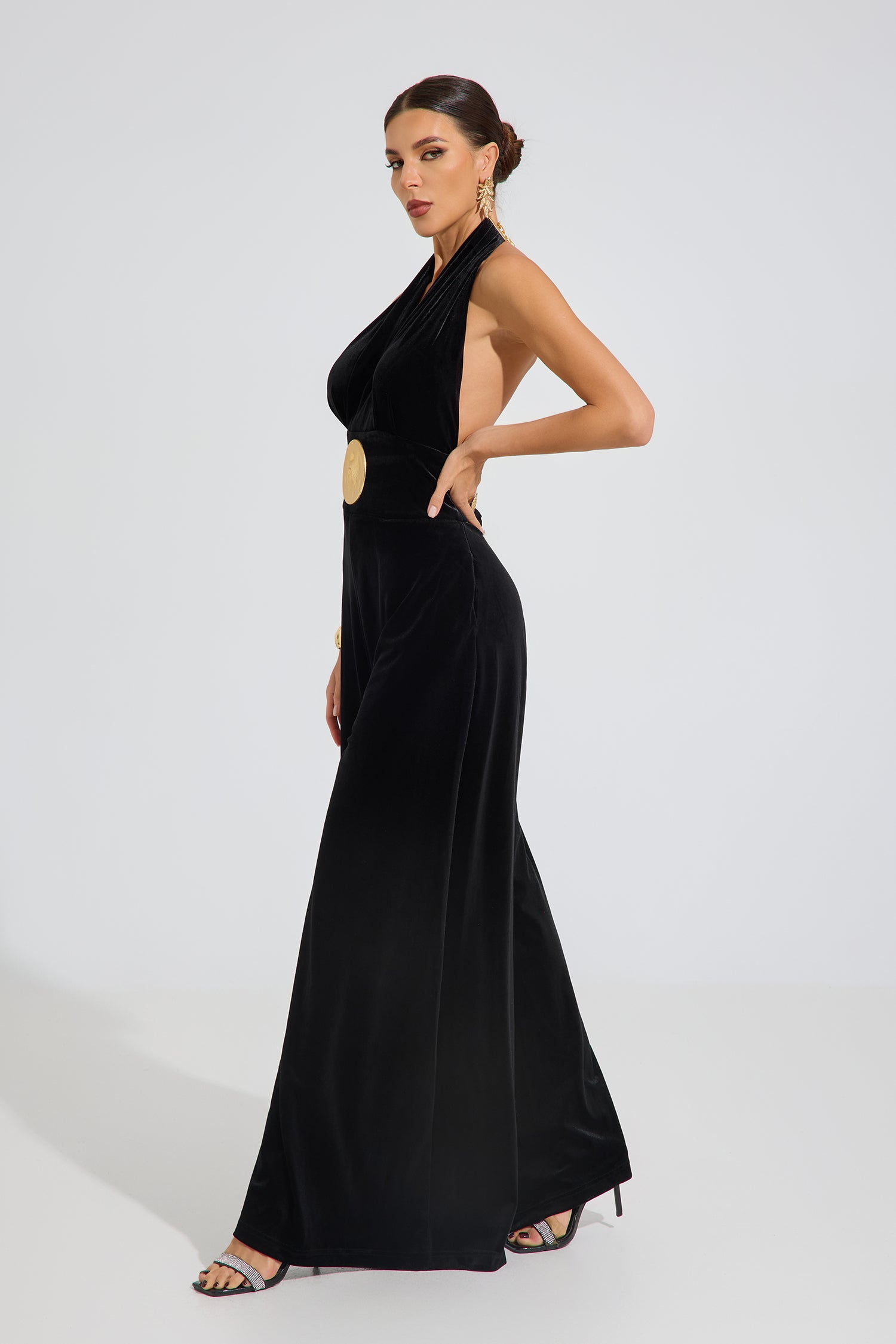 Jocelyn Velvet Majesty Jumpsuit