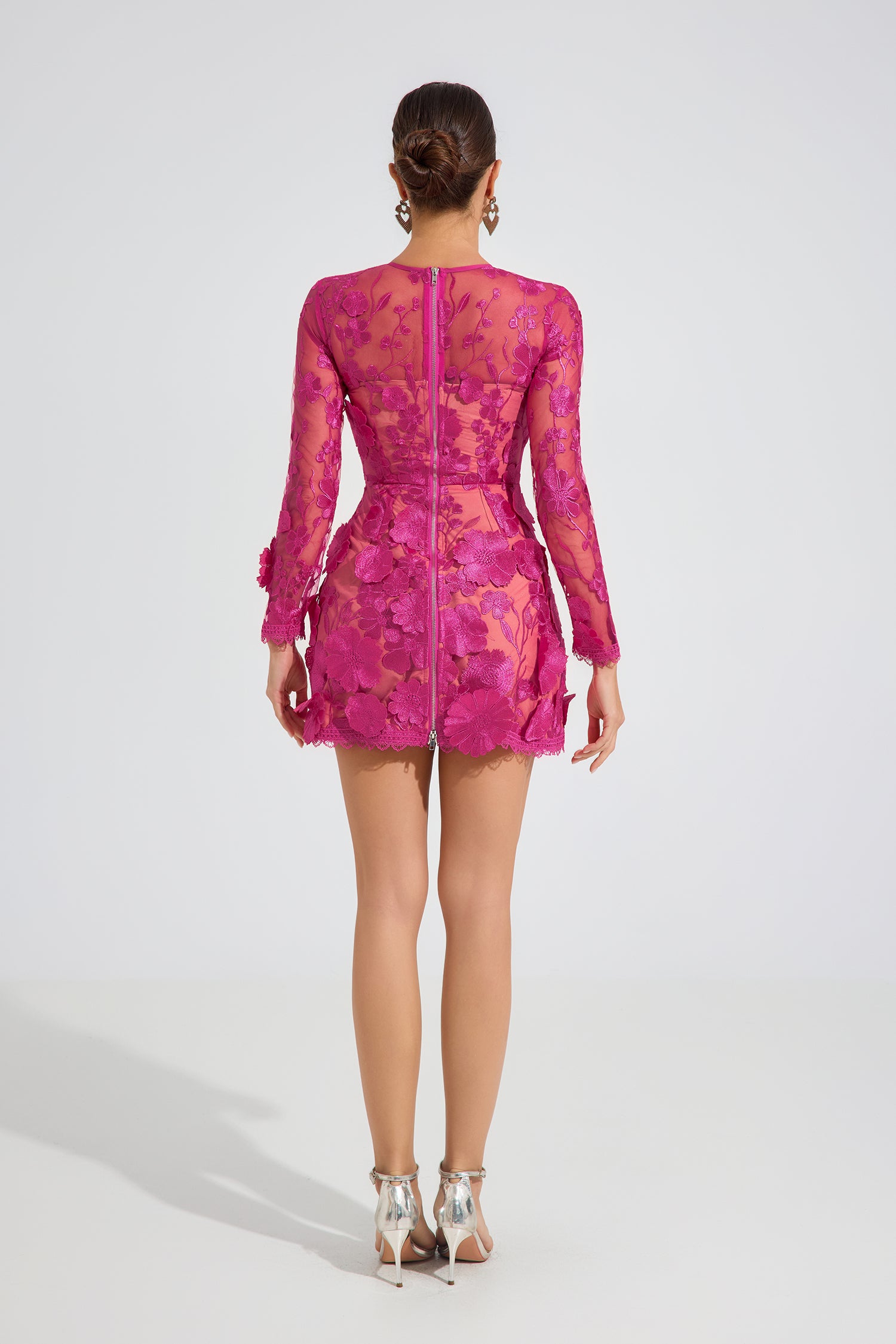 Colette Blossom Lace Mini Dress