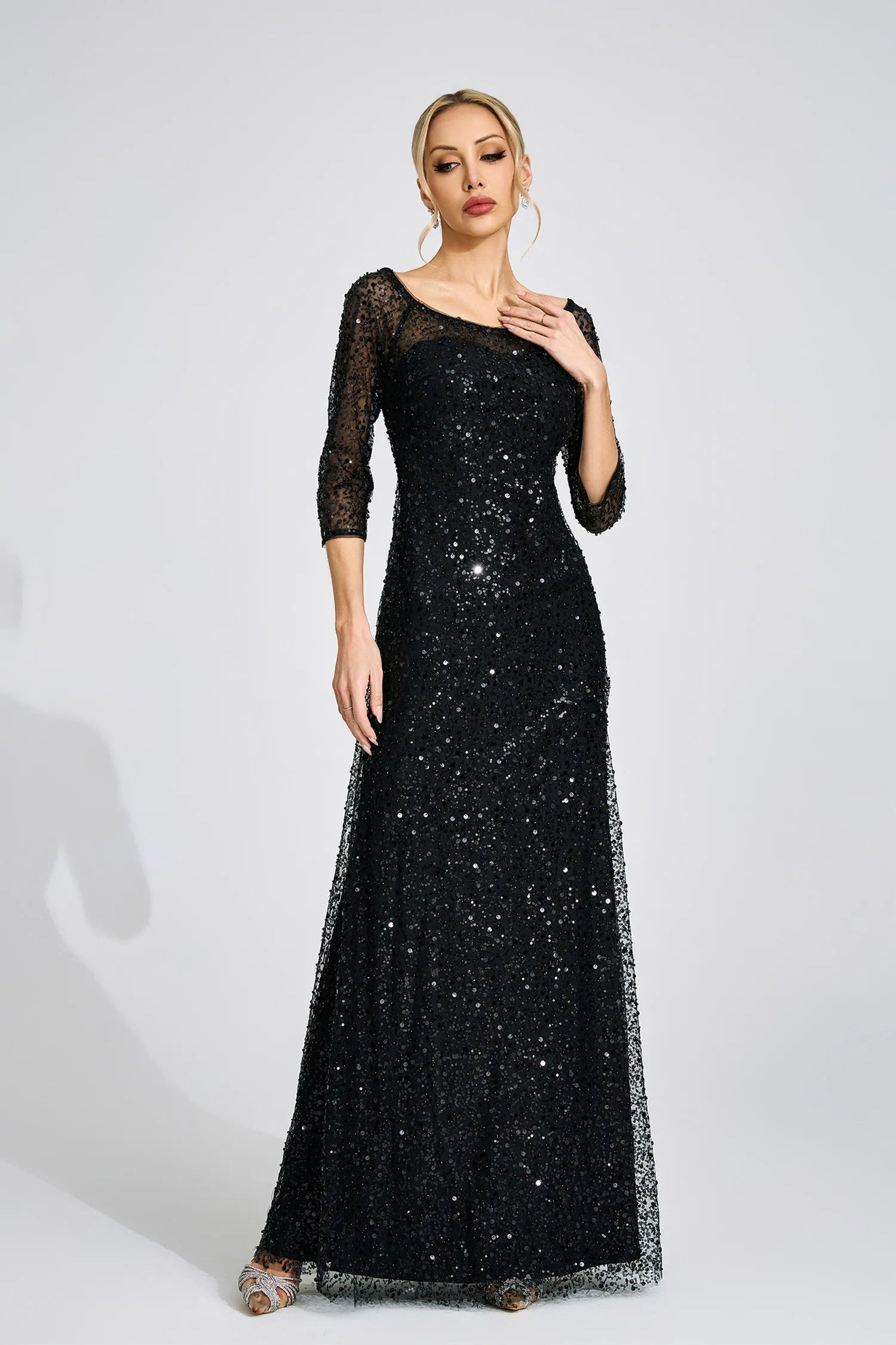 Amavelle Black Diamond Maxi Dress