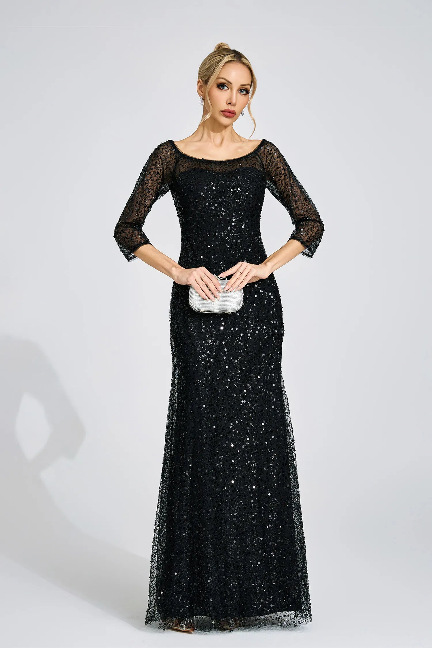 Amavelle Black Diamond Maxi Dress
