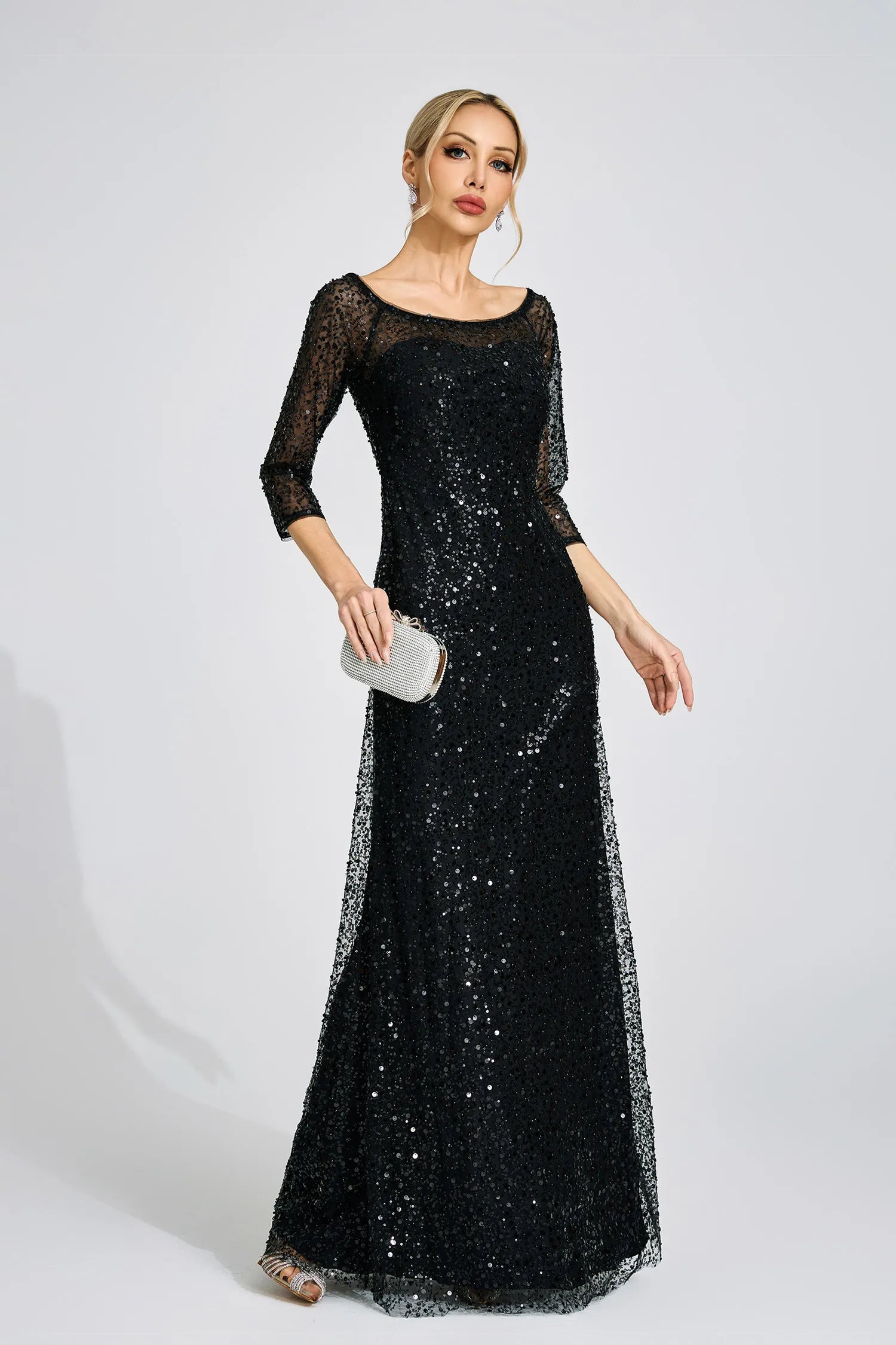 Amavelle Black Diamond Maxi Dress