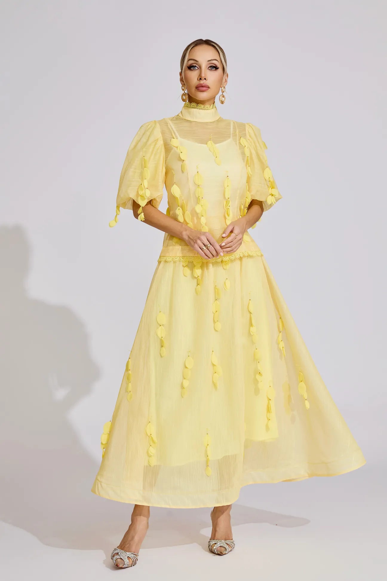 Raelith Yellow Resort Two Piece Set