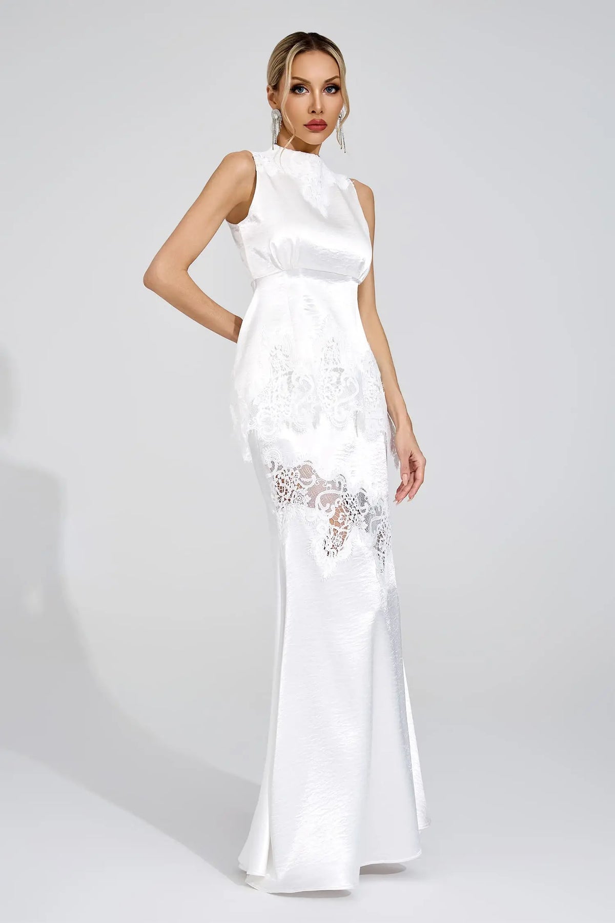 Meredith White Two-Piece Set
