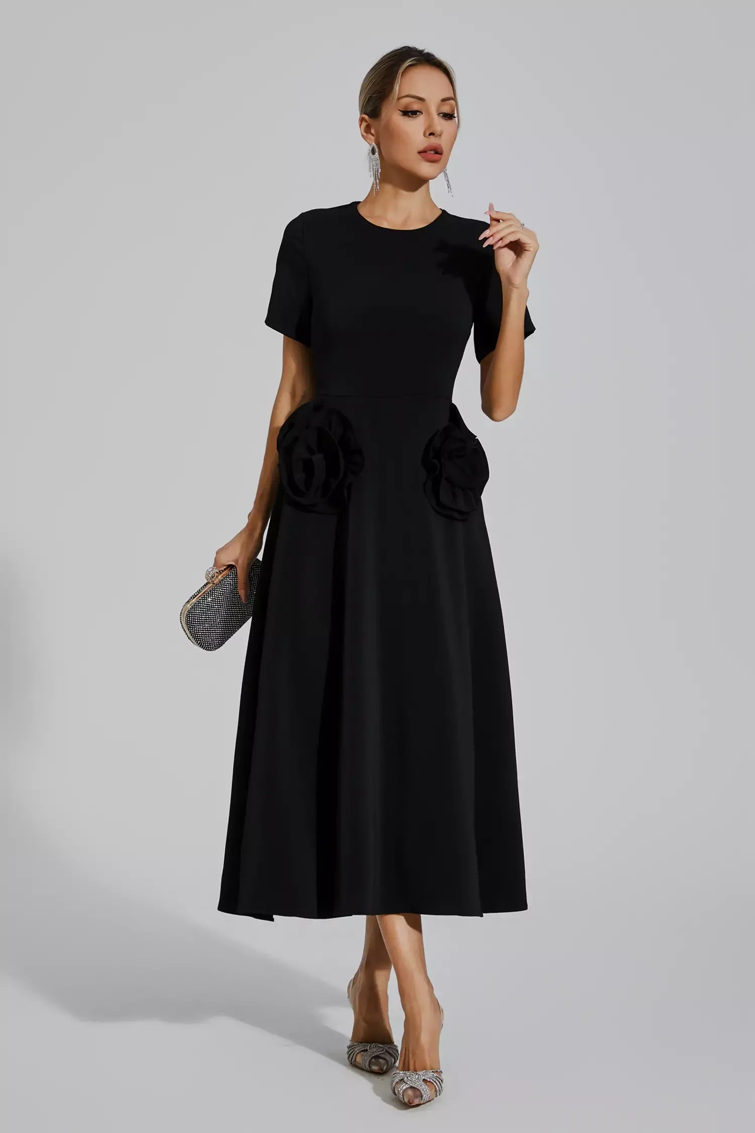 knotting a maxi dress Stara Knot Accent Maxi Dress Butter