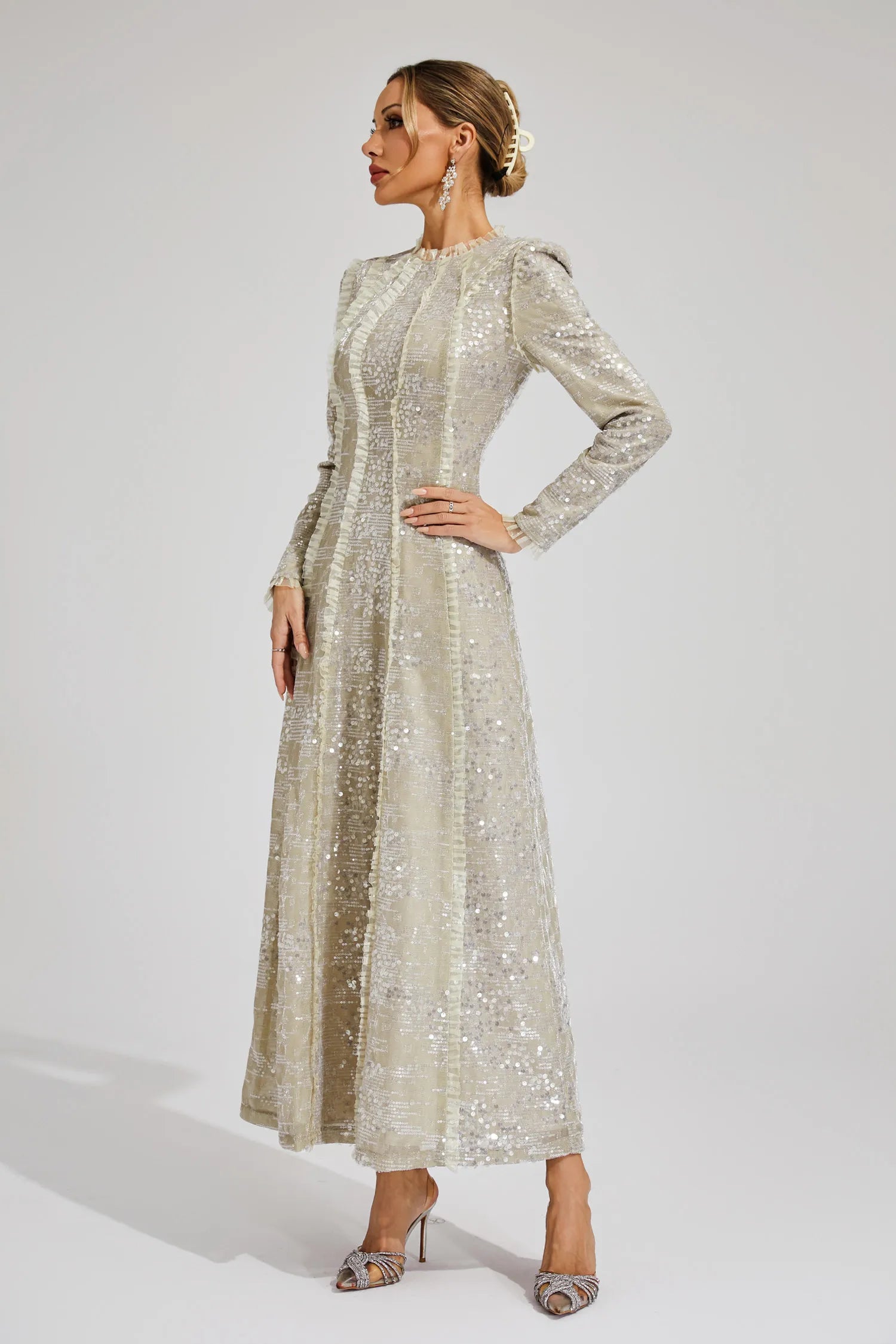 Ramona Maud Sequin Maxi Dress