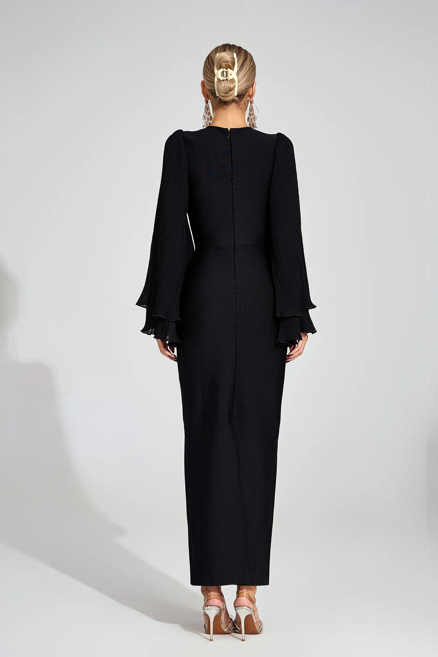 Aerin Black Bandage Maxi Dress