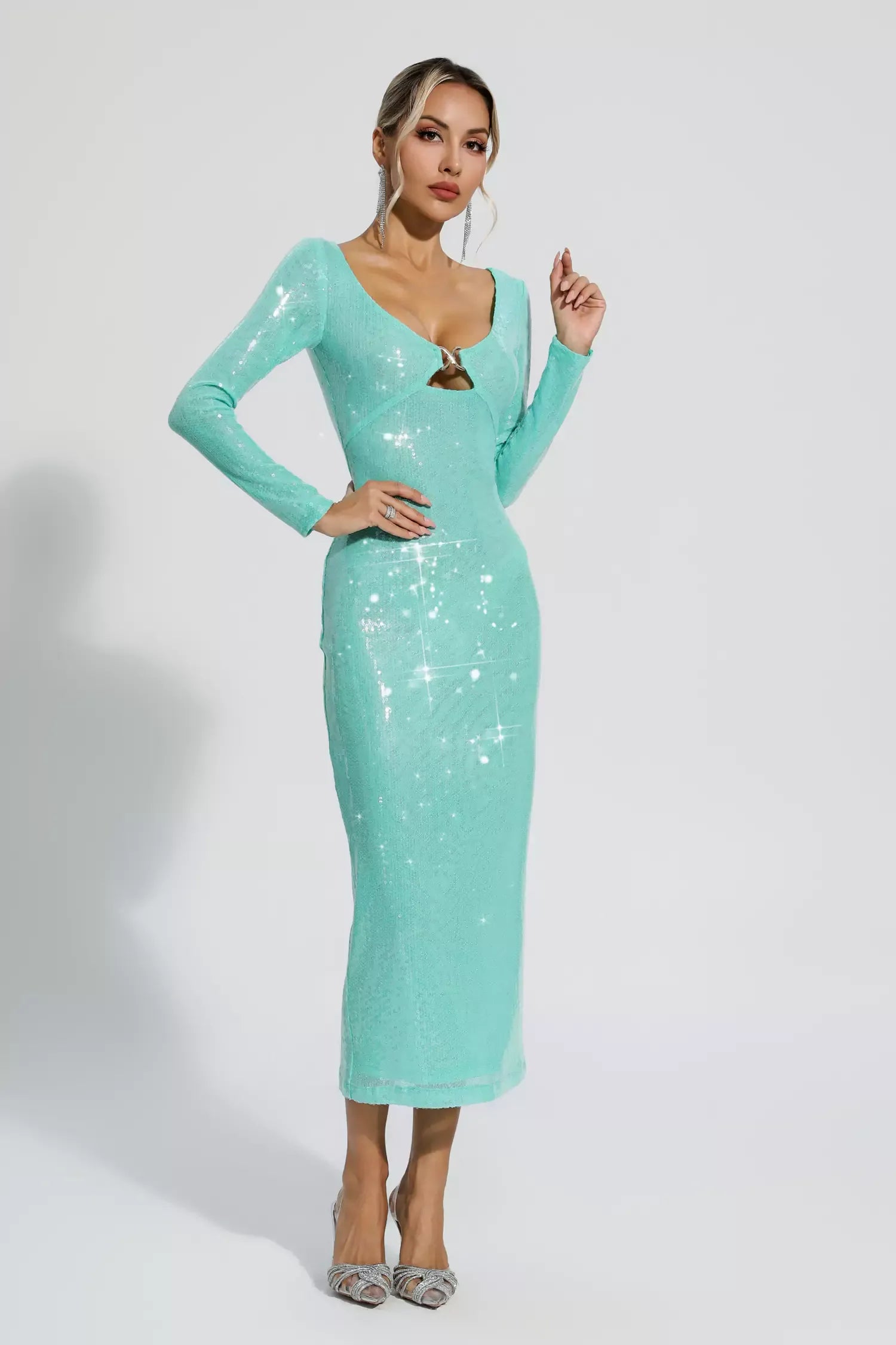 knee length dresses for ladies NOʻEAU Designers main image 1