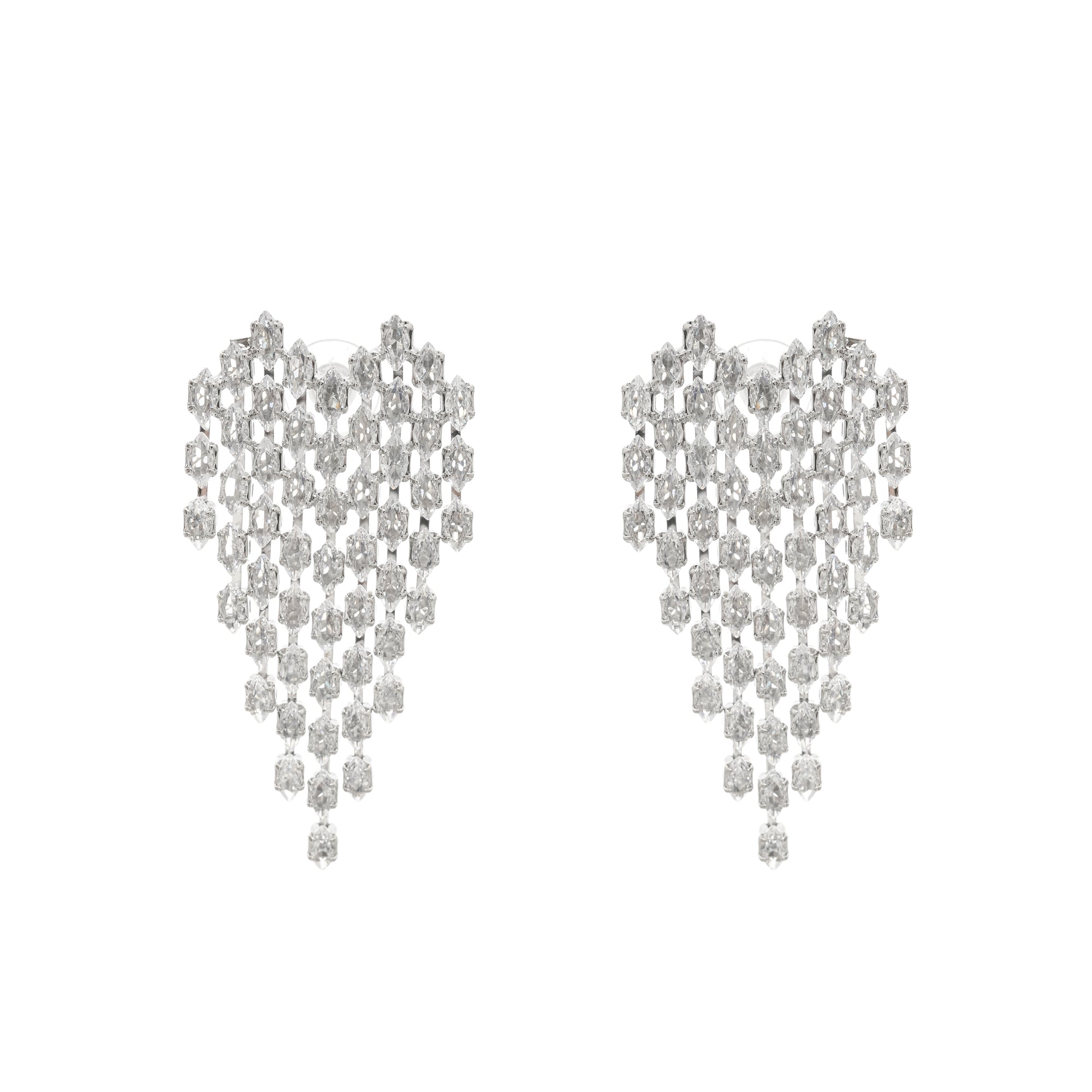 Marie crystal drop earrings
