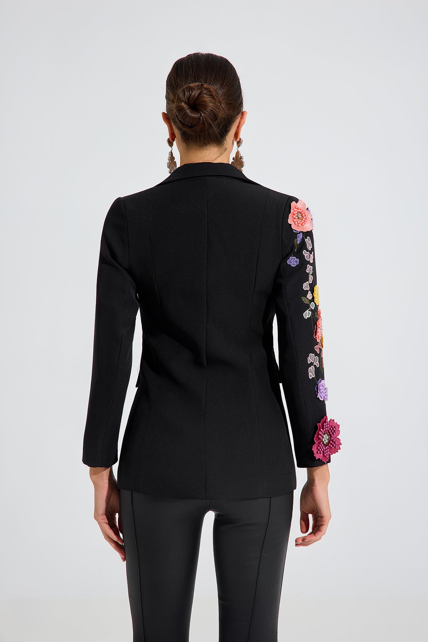 Virel Bloom Embellished Blazer