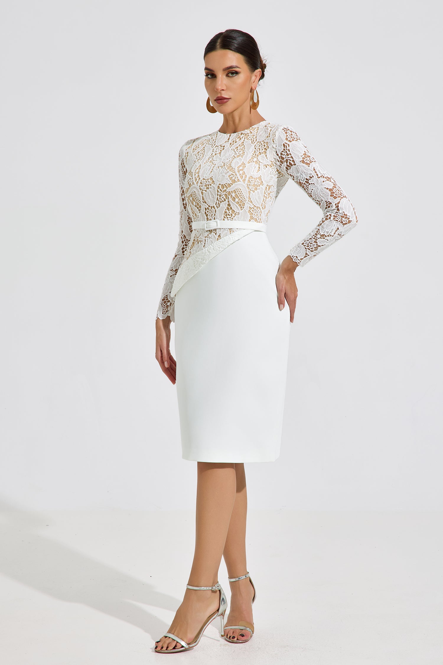 Cordelia Lace Harmony Midi Dress