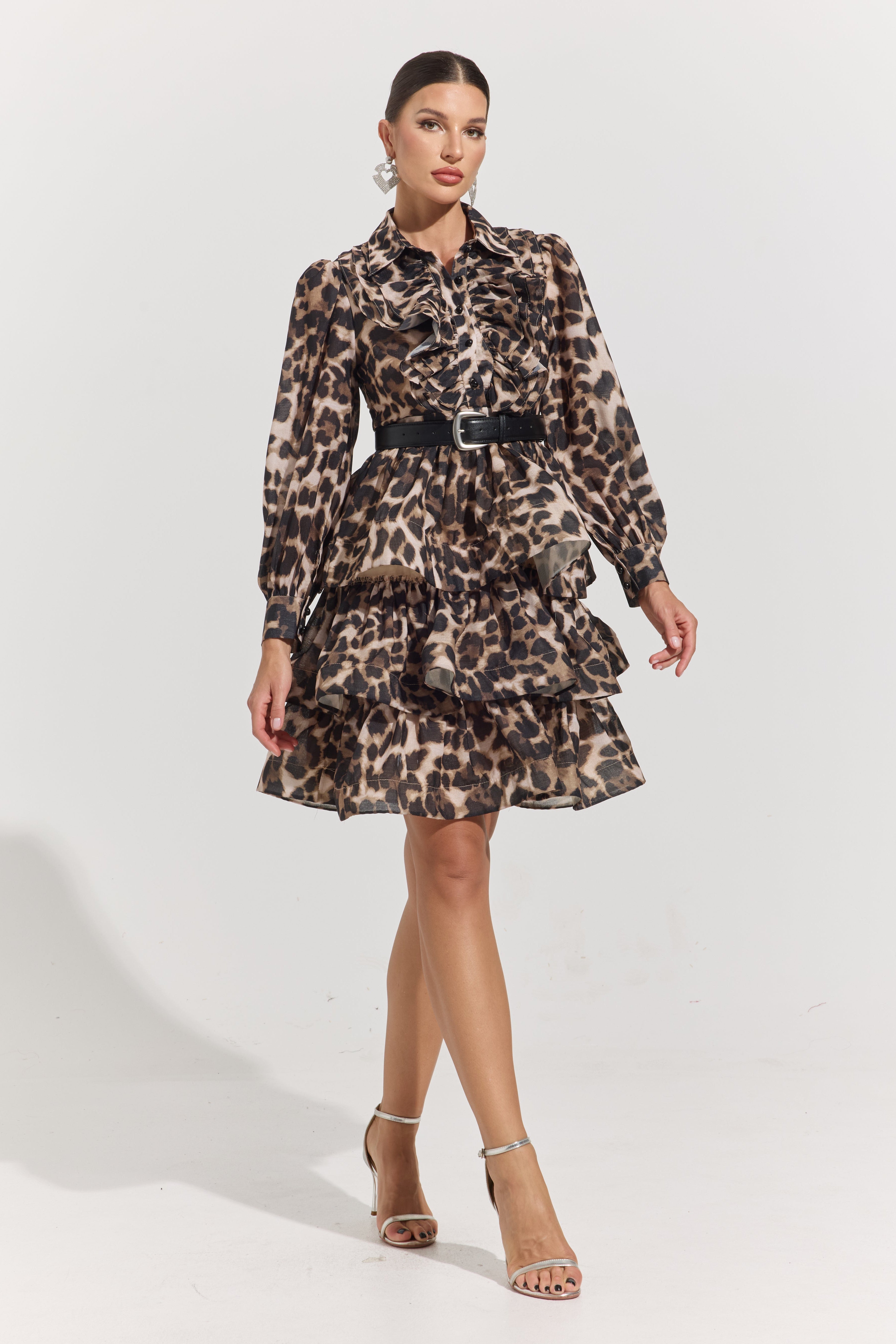 Avenly Ruffle Mini Dress