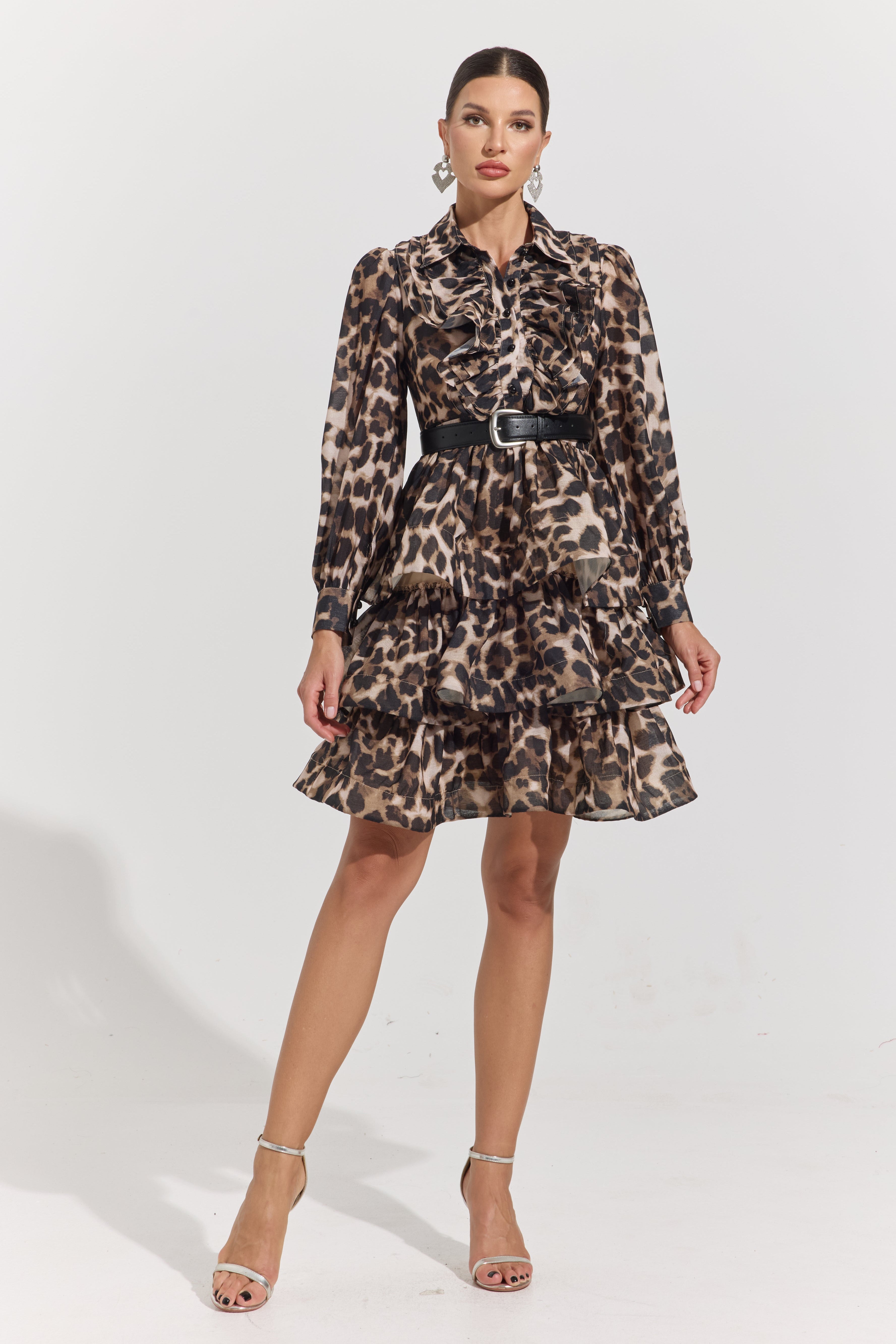 Avenly Ruffle Mini Dress