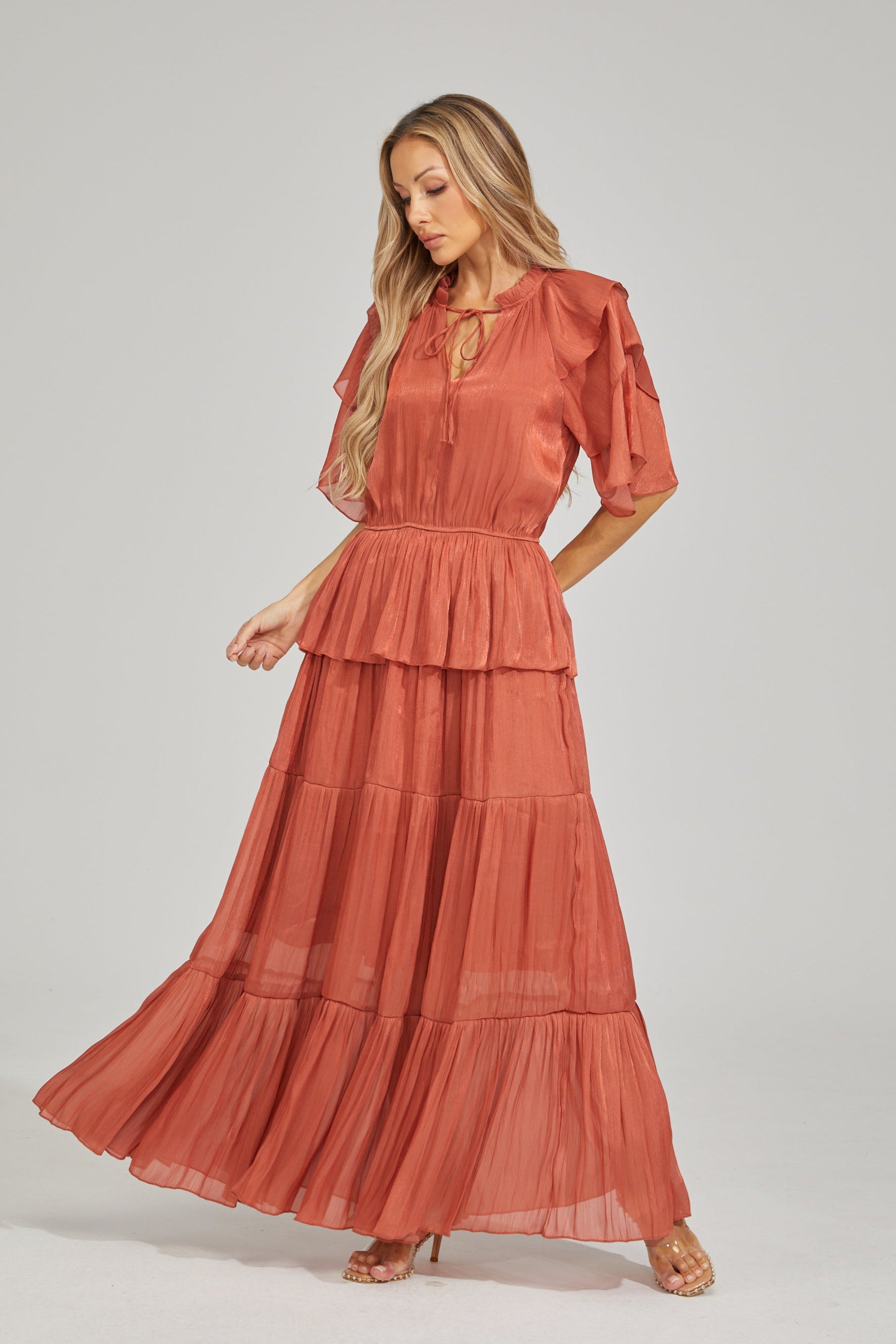 Tanith Breeze Tiered Maxi Dress