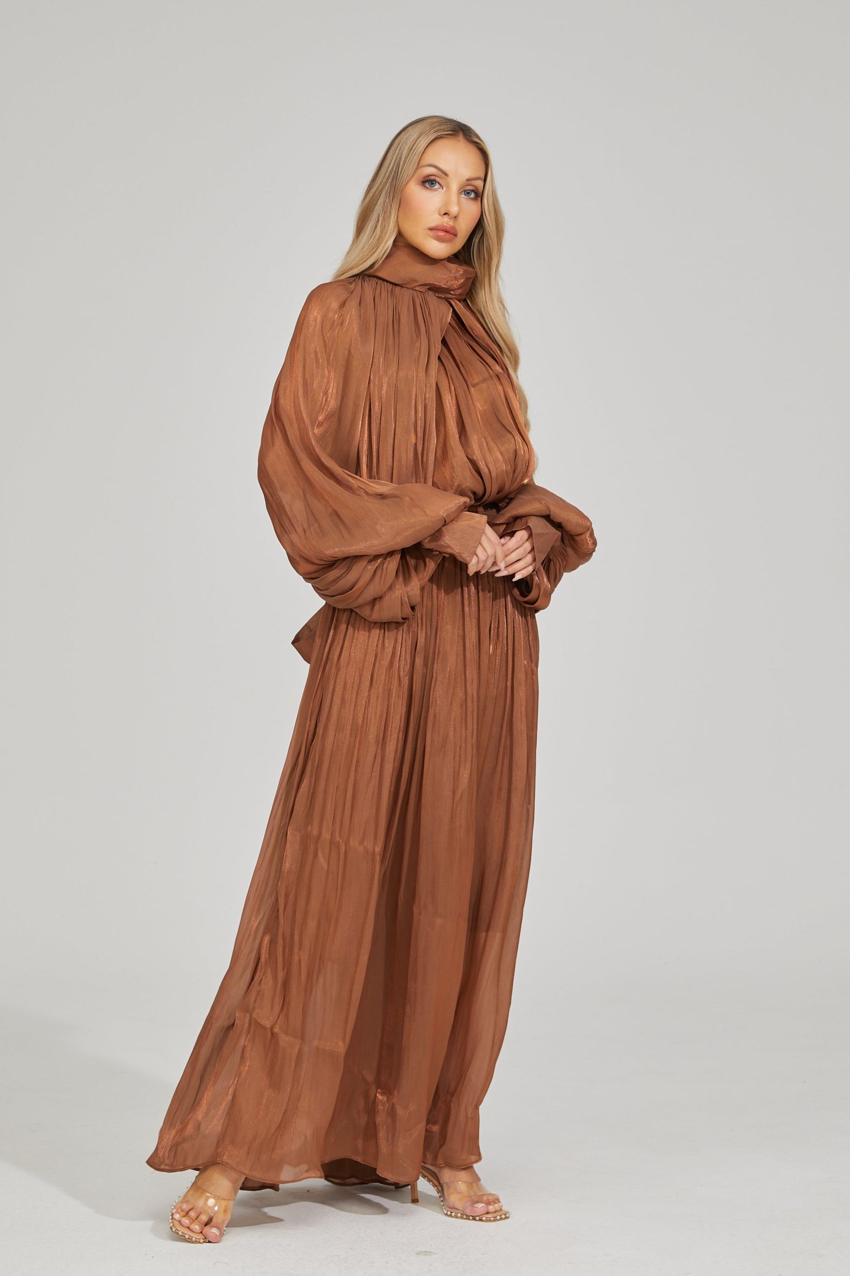 Julissa Golden Hour Flow Maxi Dress