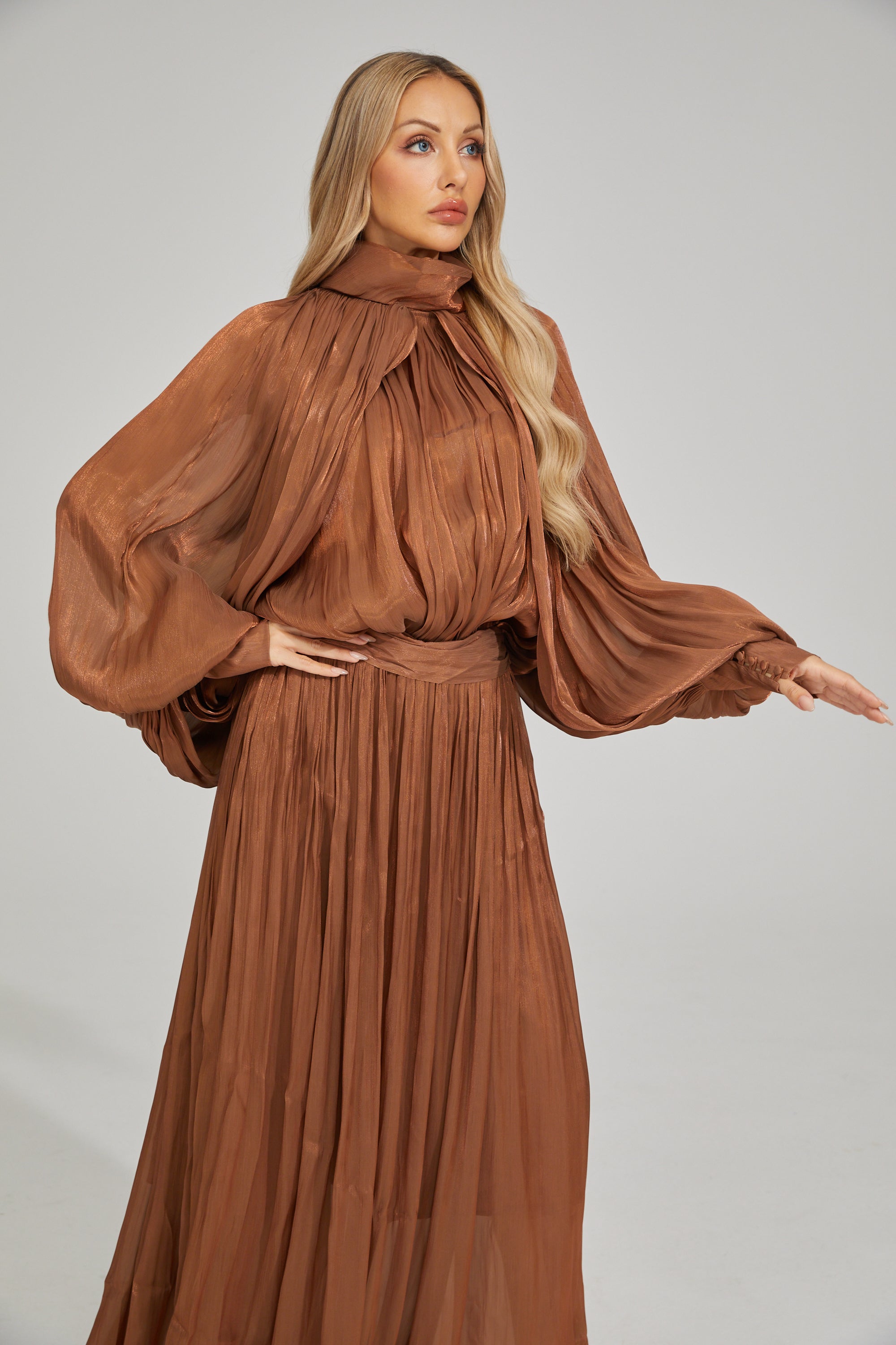 Julissa Golden Hour Flow Maxi Dress