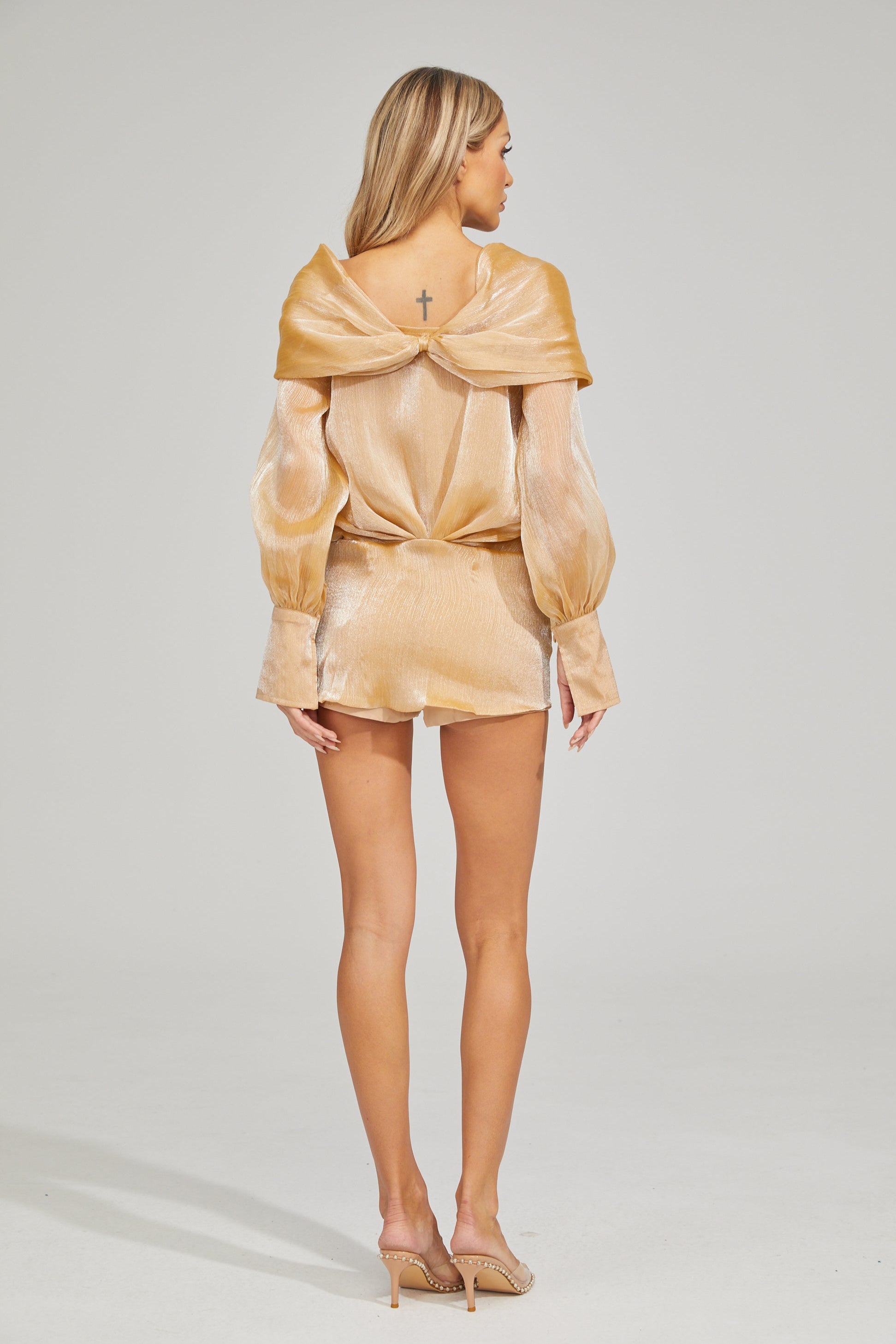 Énora Luxe Silk Mini Dress