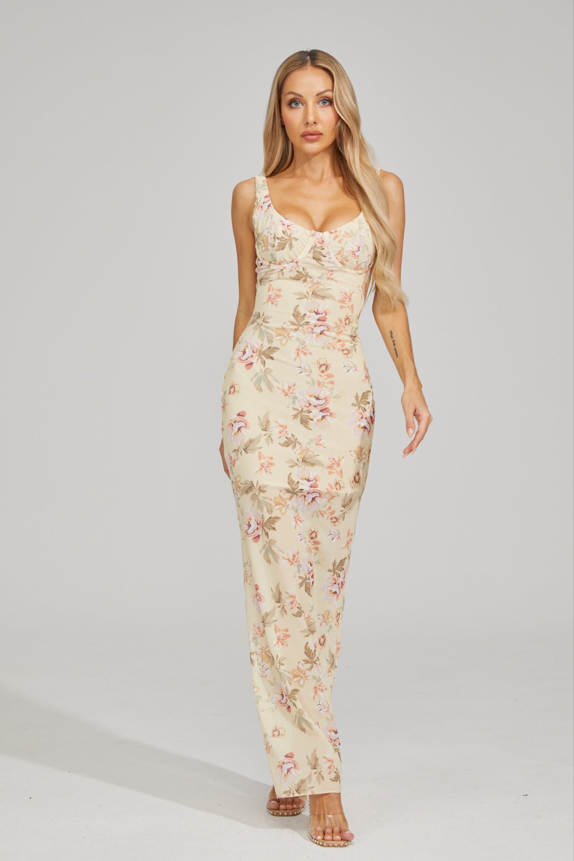 Yvonne Floral Bliss Maxi Dress