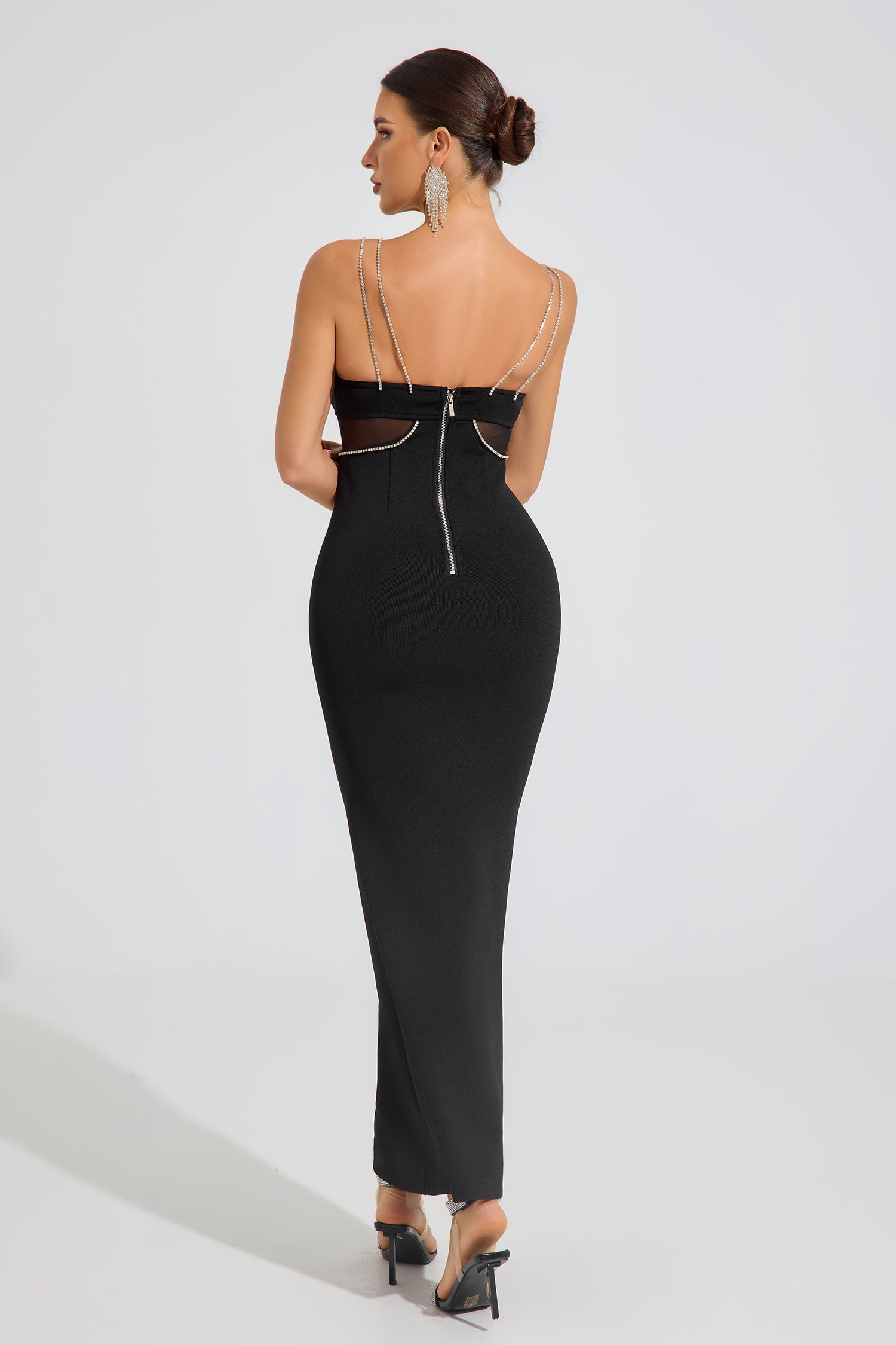 Salem Enchant Chain Detail Maxi Dress