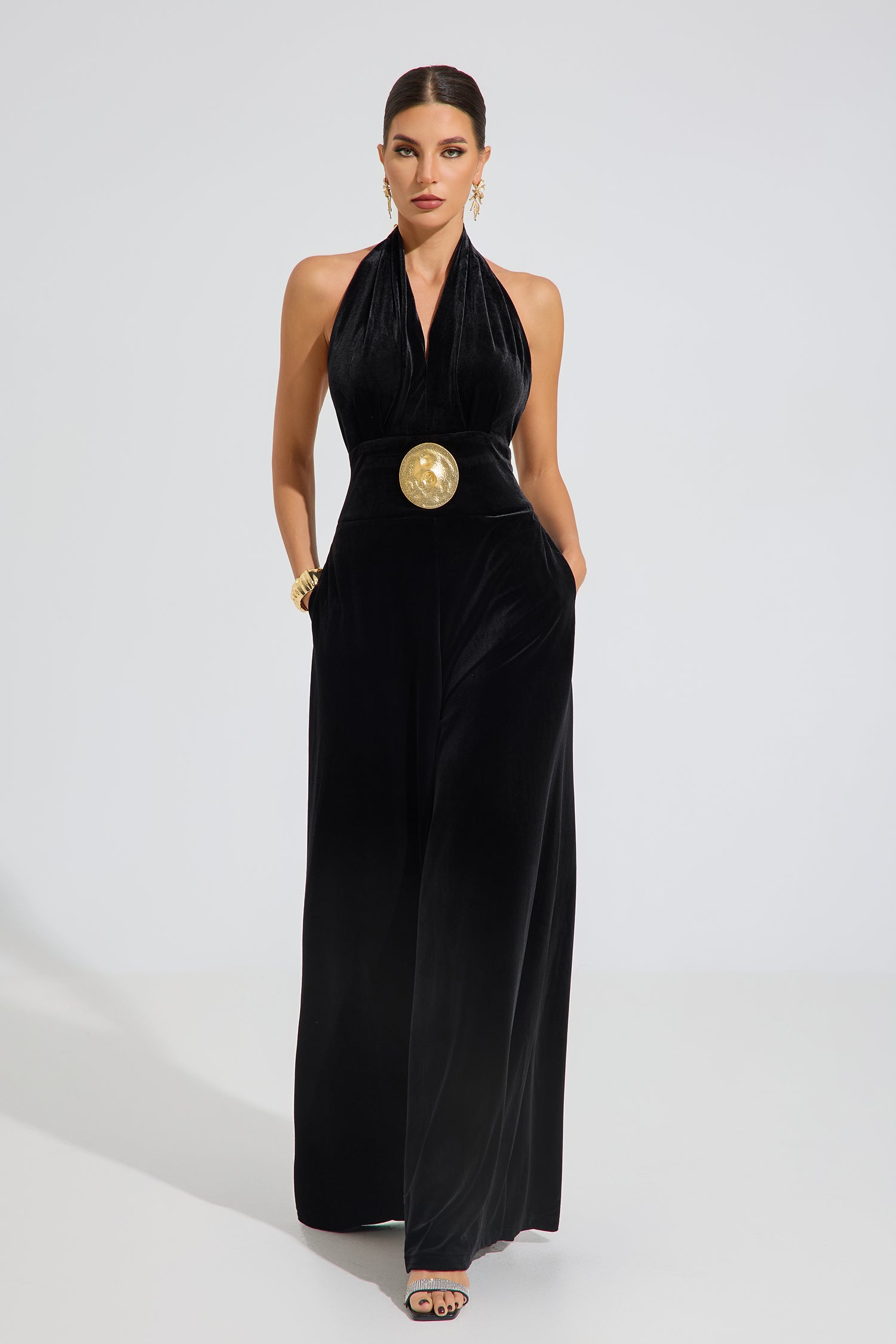 Jocelyn Velvet Majesty Jumpsuit