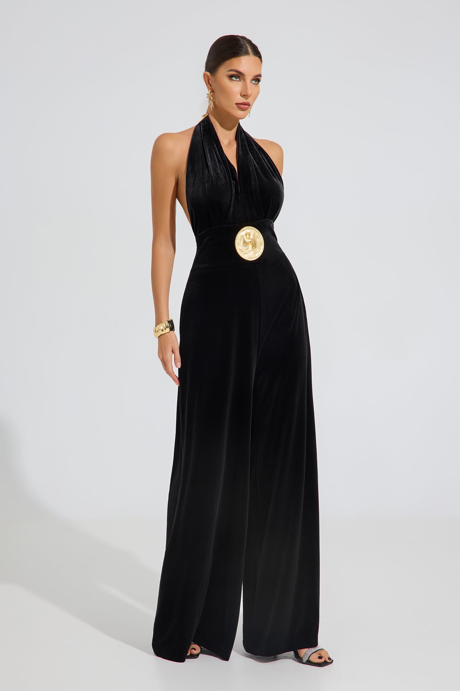 Jocelyn Velvet Majesty Jumpsuit