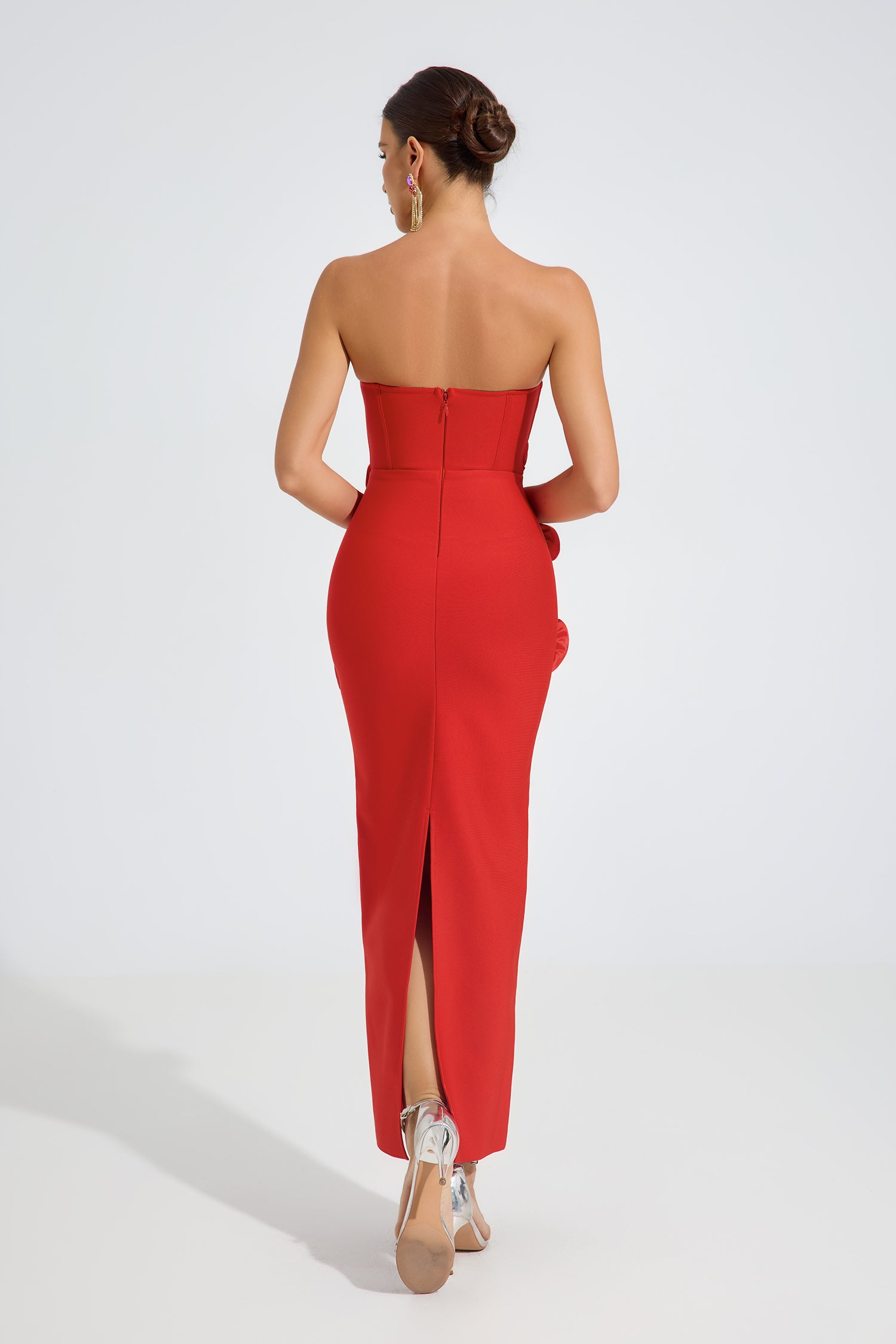 Calyx Scarlet Rose Maxi Dress