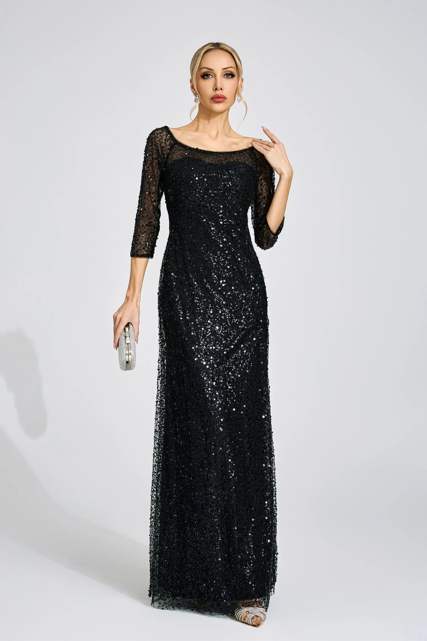 Amavelle Black Diamond Maxi Dress
