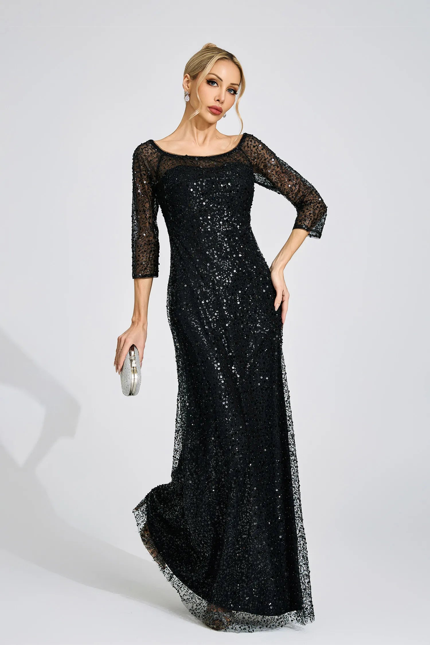 Amavelle Black Diamond Maxi Dress