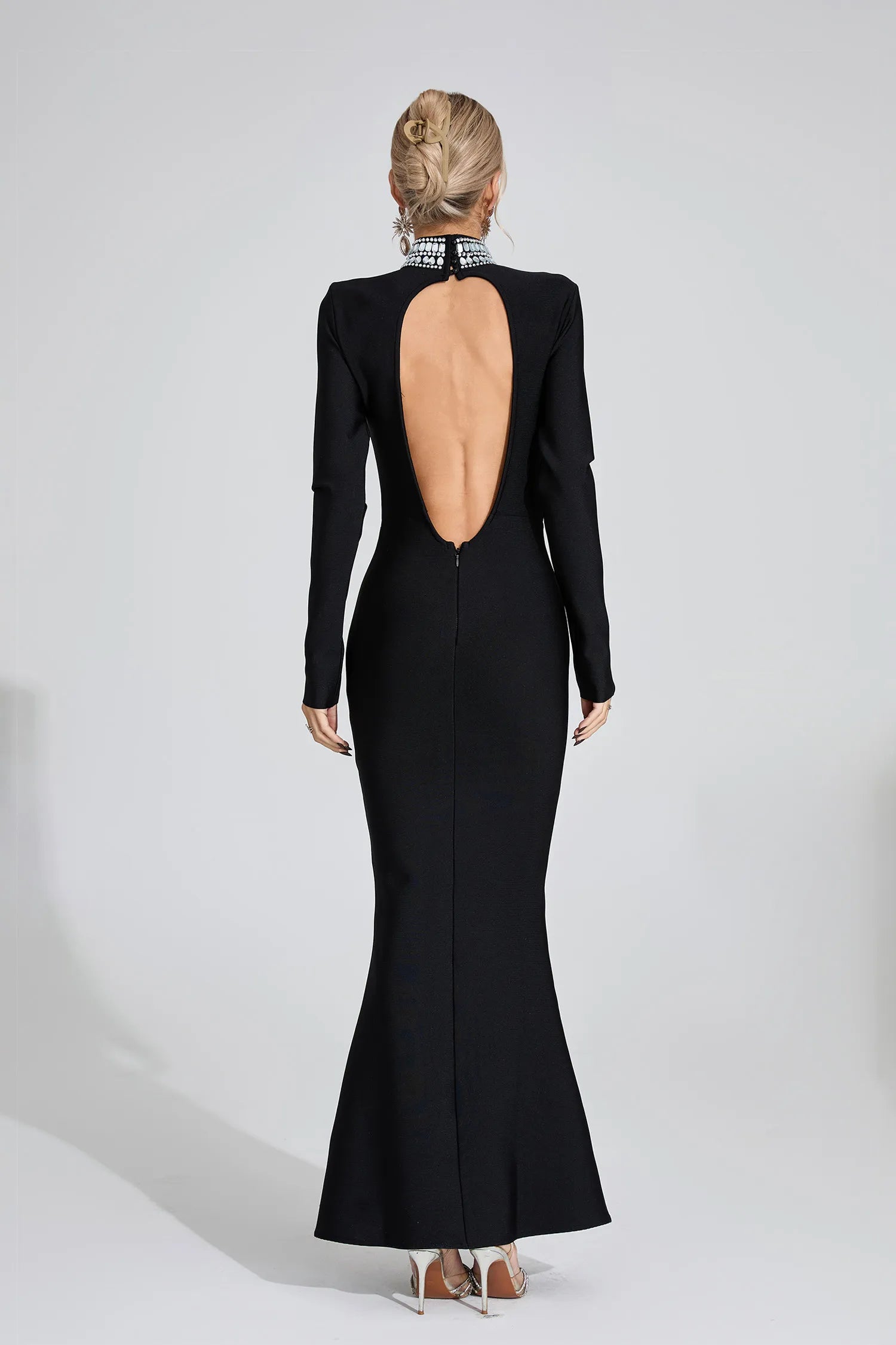 Ellery Black Diamond Maxi Dress