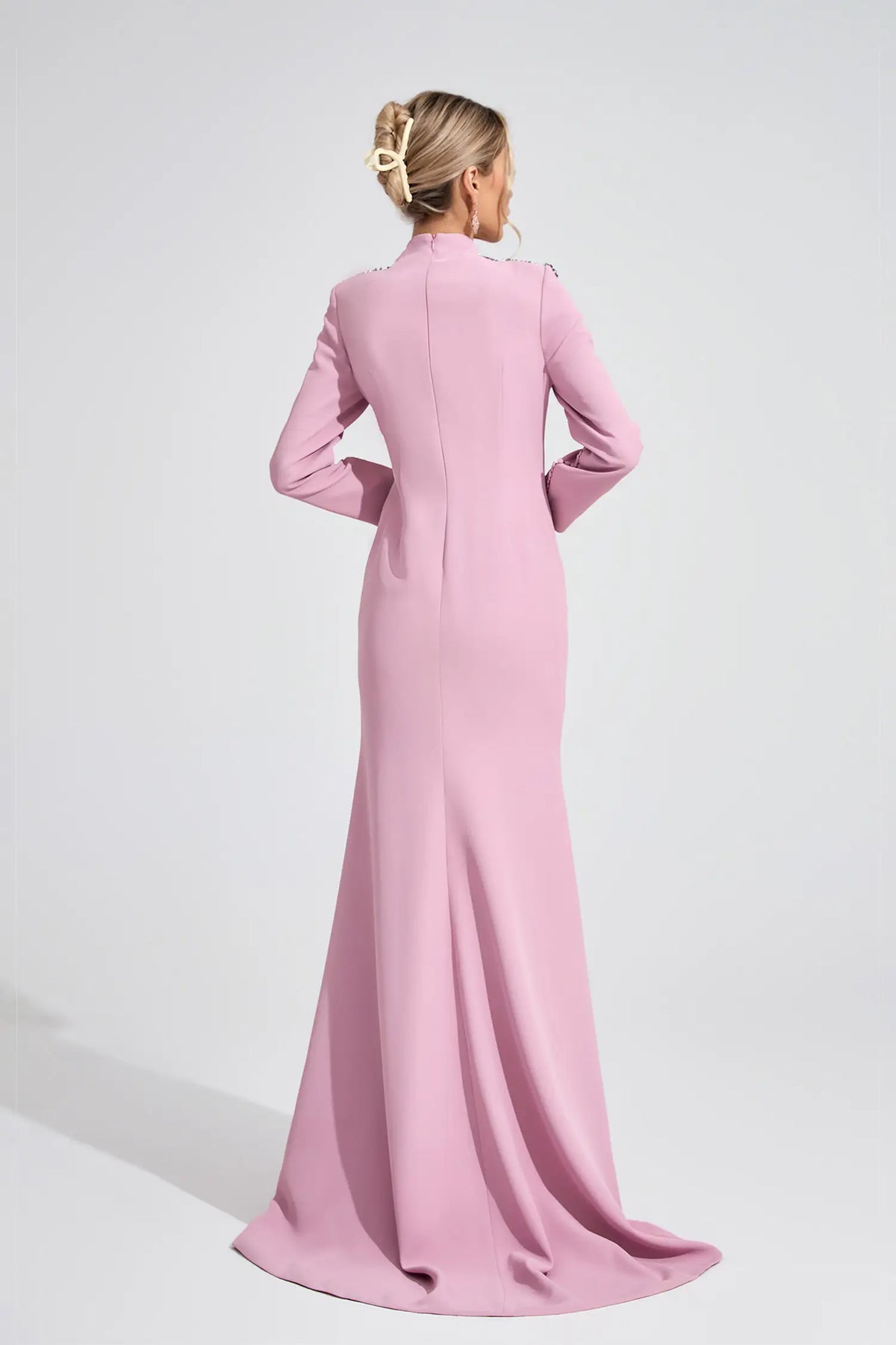 Genevieve Pink Diamond Maxi Dress
