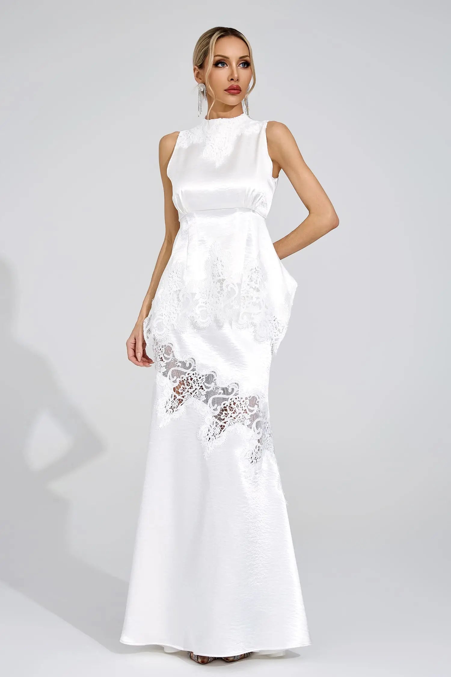 Meredith White Two-Piece Set