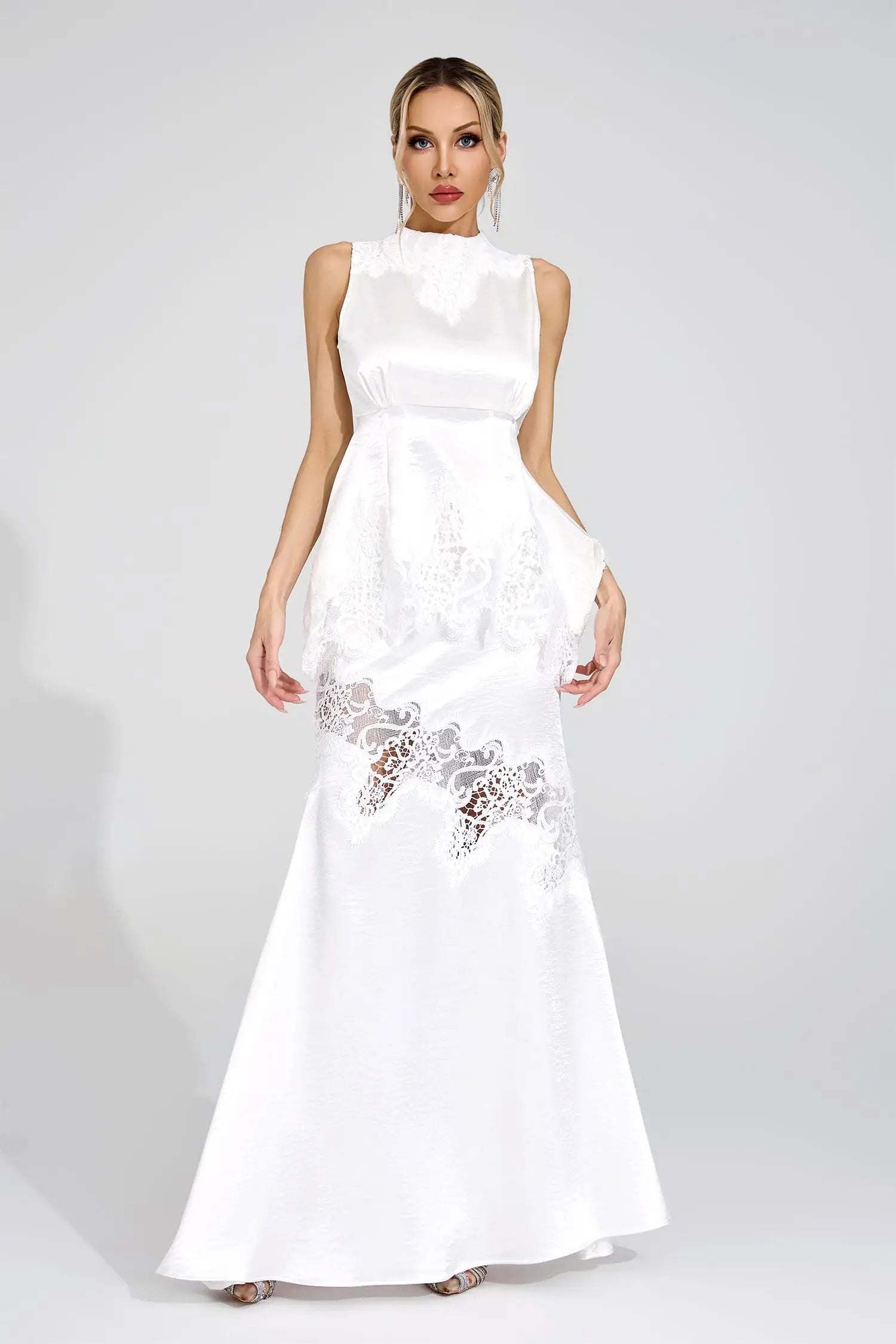 Meredith White Two-Piece Set
