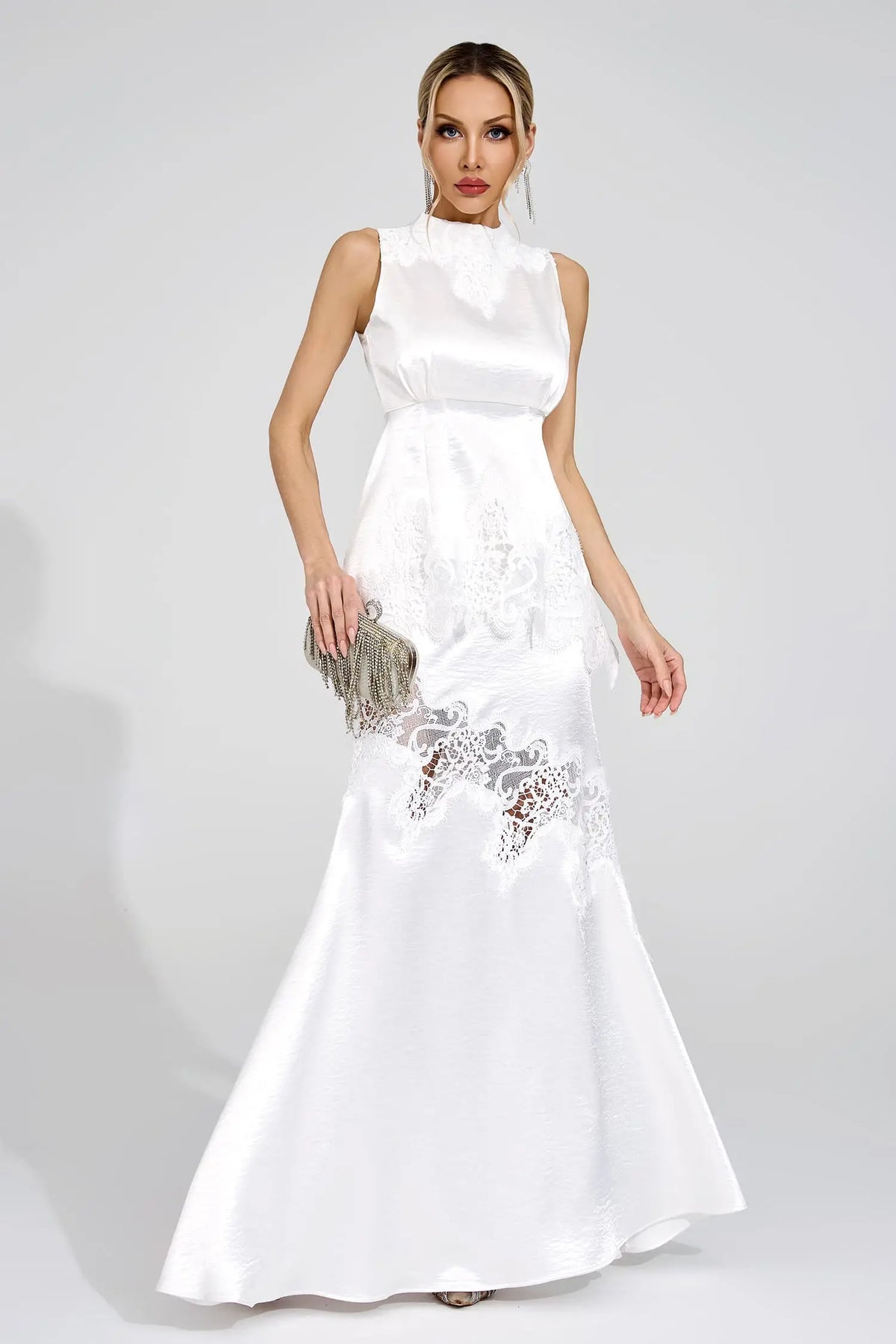 Meredith White Two-Piece Set