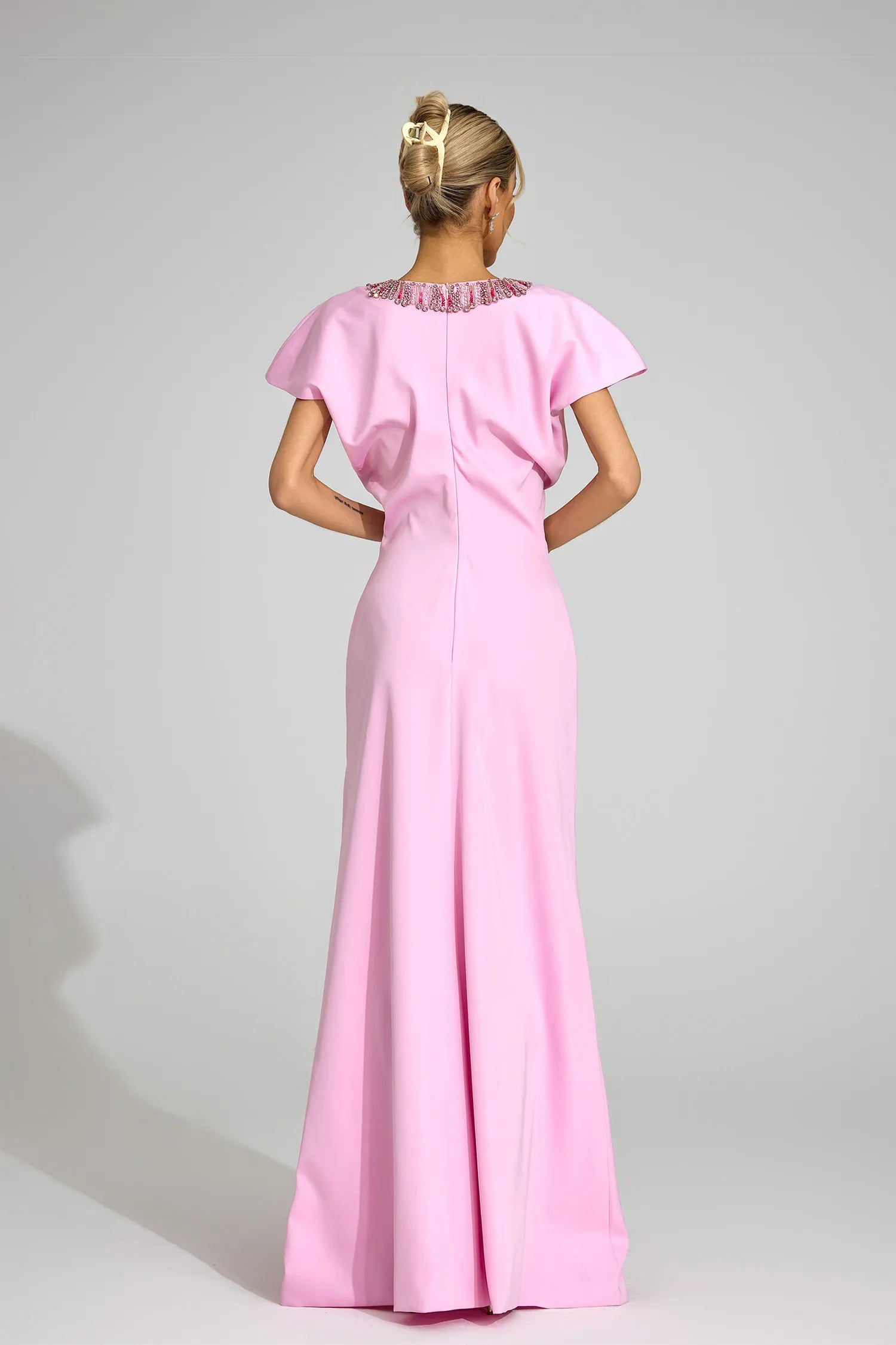 Asteria Pink Diamond Maxi Dress