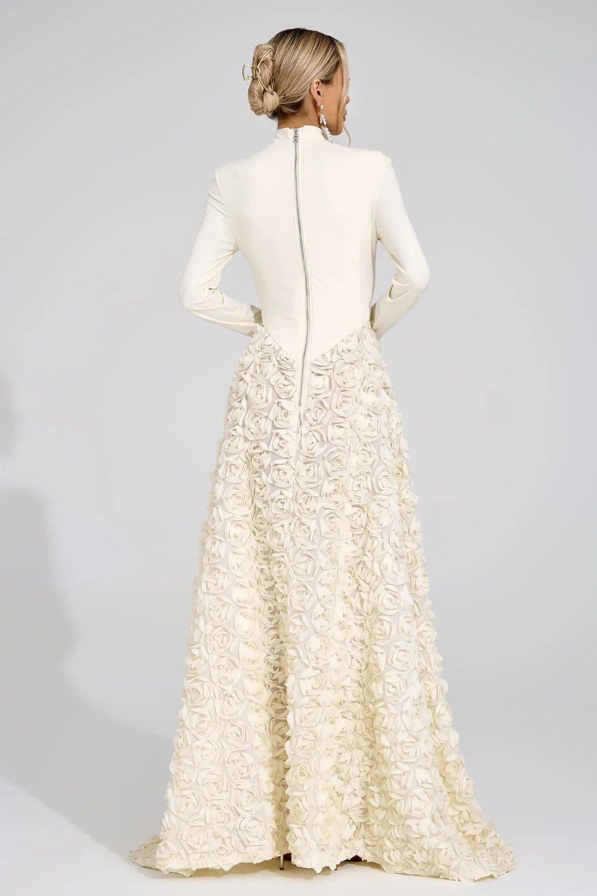 Stevie White Floral Maxi Dress