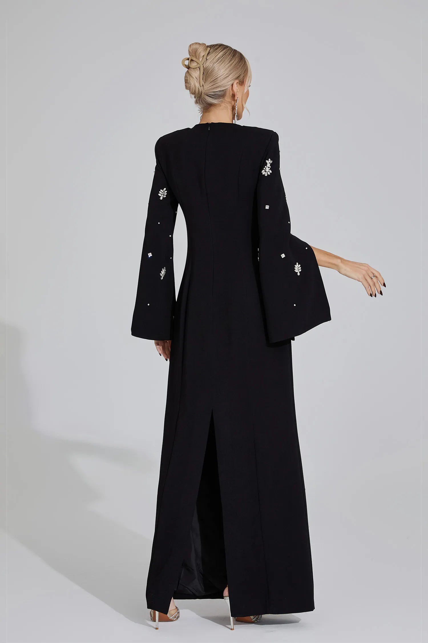 Vayla Black Diamond Maxi Dress