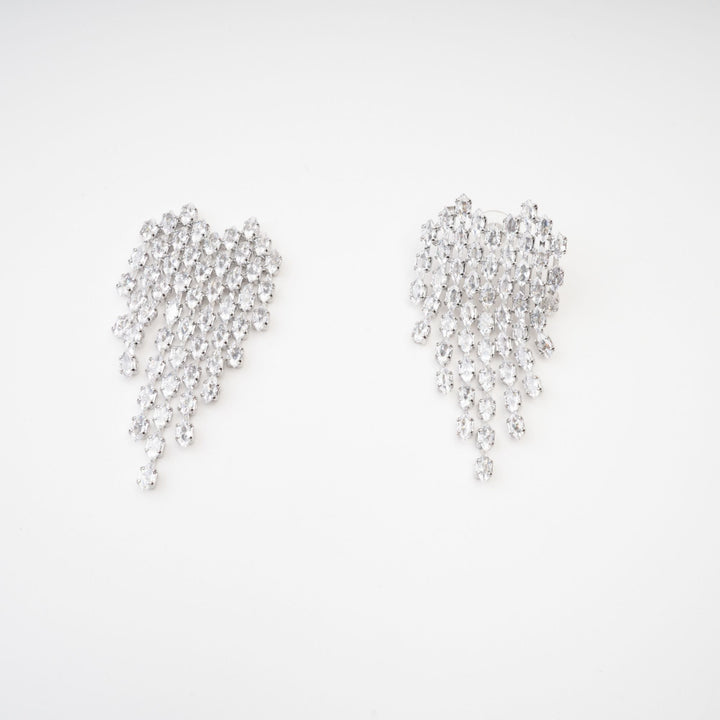 Marie crystal drop earrings