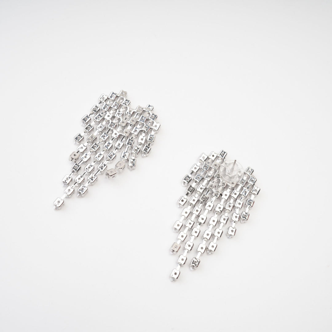 Marie crystal drop earrings