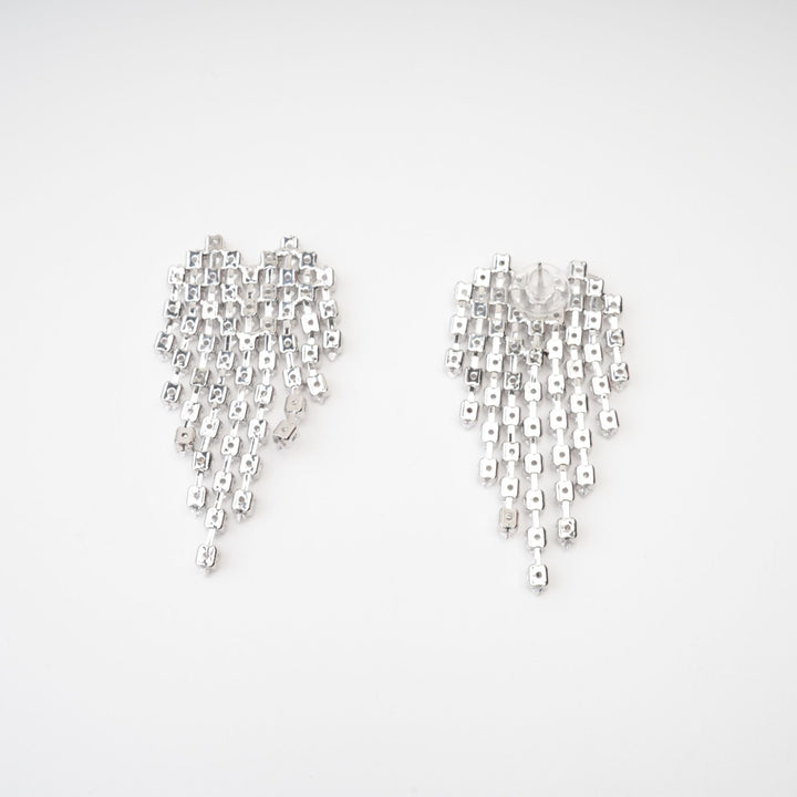 Marie crystal drop earrings